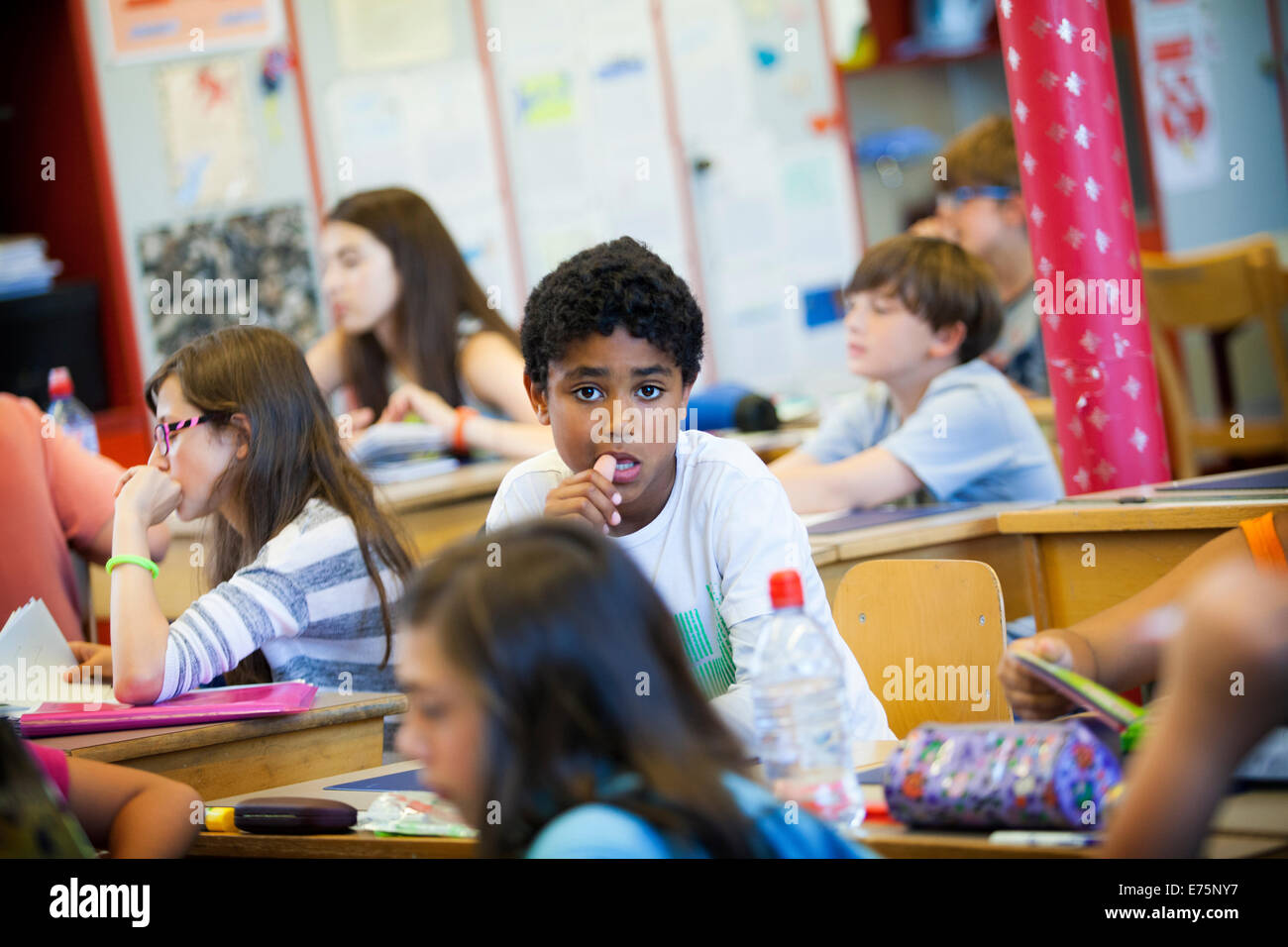 Primary school Stock Photo