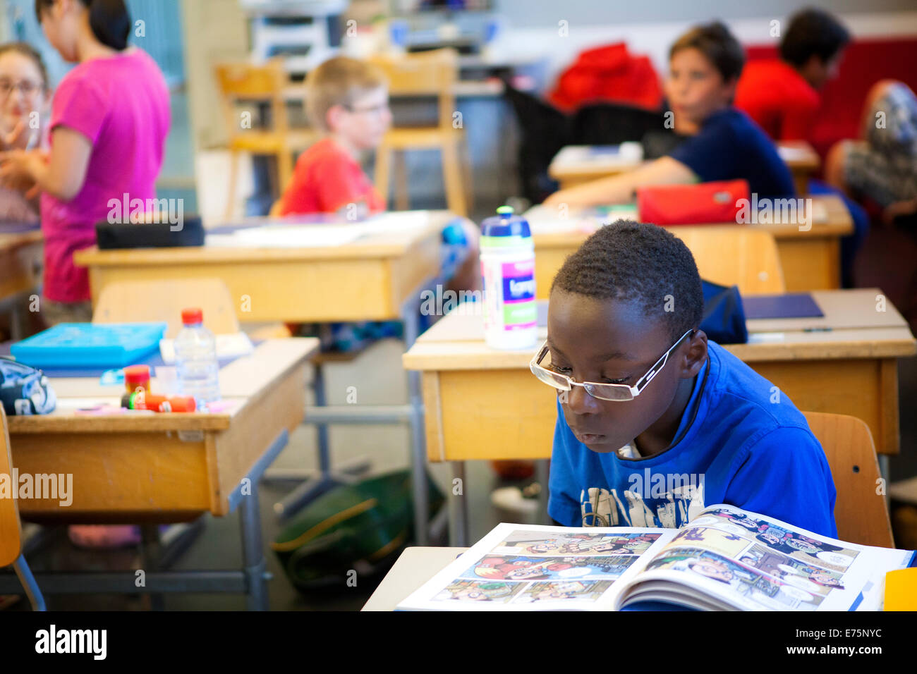 Primary school Stock Photo