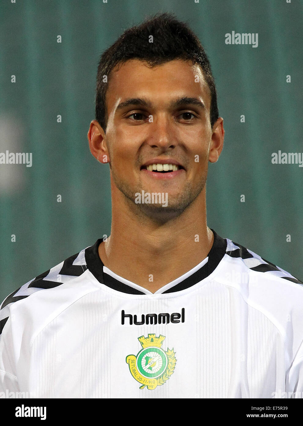 Portugal - Primera Liga Zon-Sagres 2014-2015 /  Miguel Serrano Romao Lazaro  ' Miguel Lazaro '  -  ( Vitoria Setubal FC ) Stock Photo