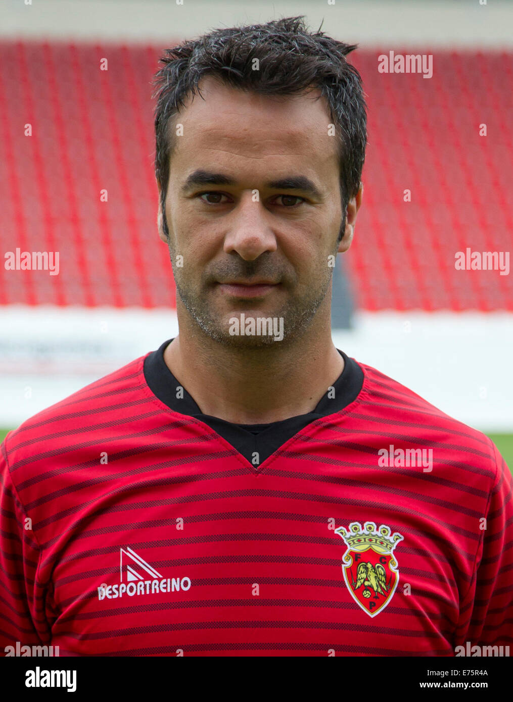 Portugal - Primera Liga Zon-Sagres 2014-2015 /  Pedro Manuel Mendes Ribeiro ' Pedro Ribeiro '  -  ( FC Penafiel ) Stock Photo