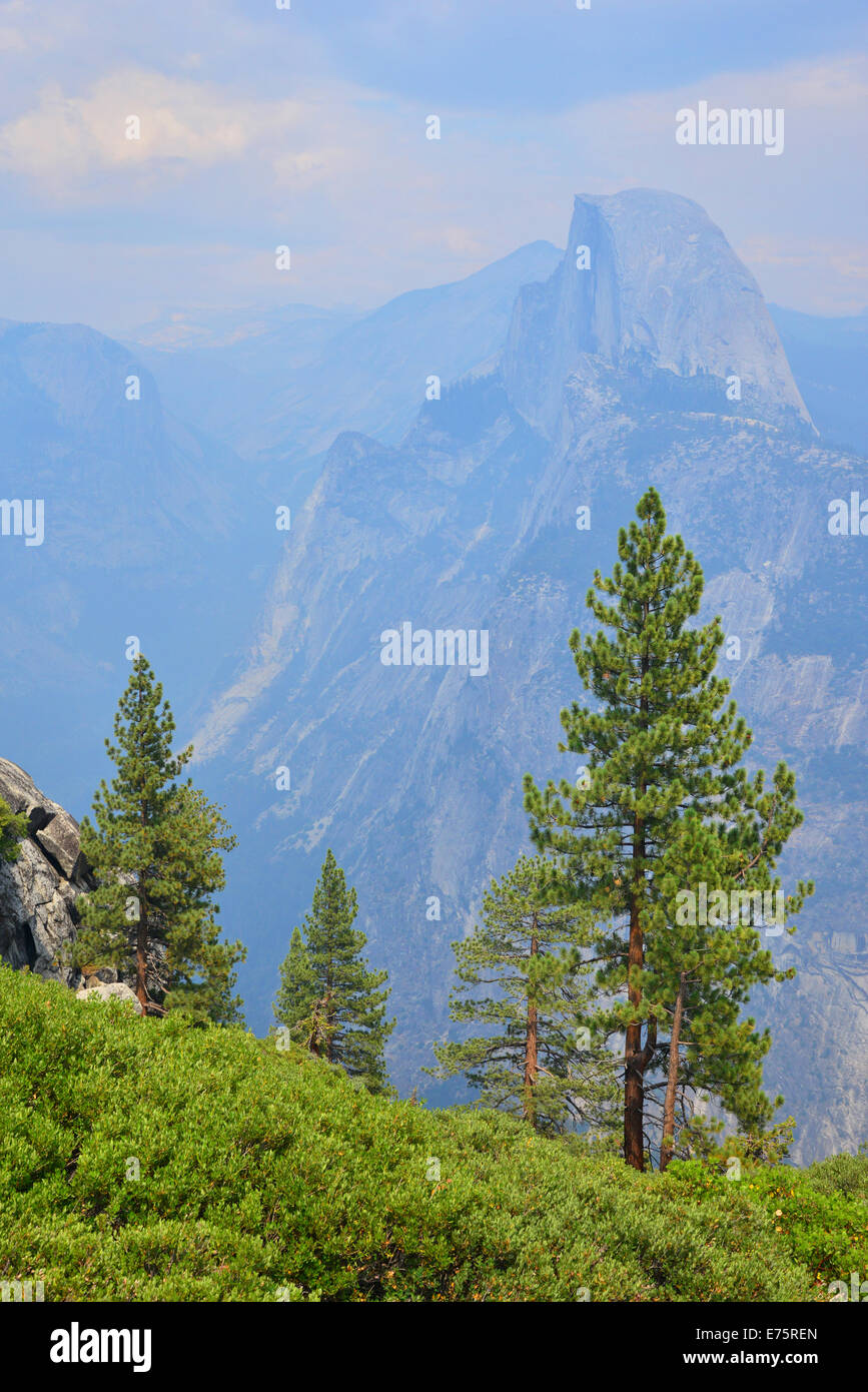 Glacier Point, Yosemite National Park, California Stock Photo