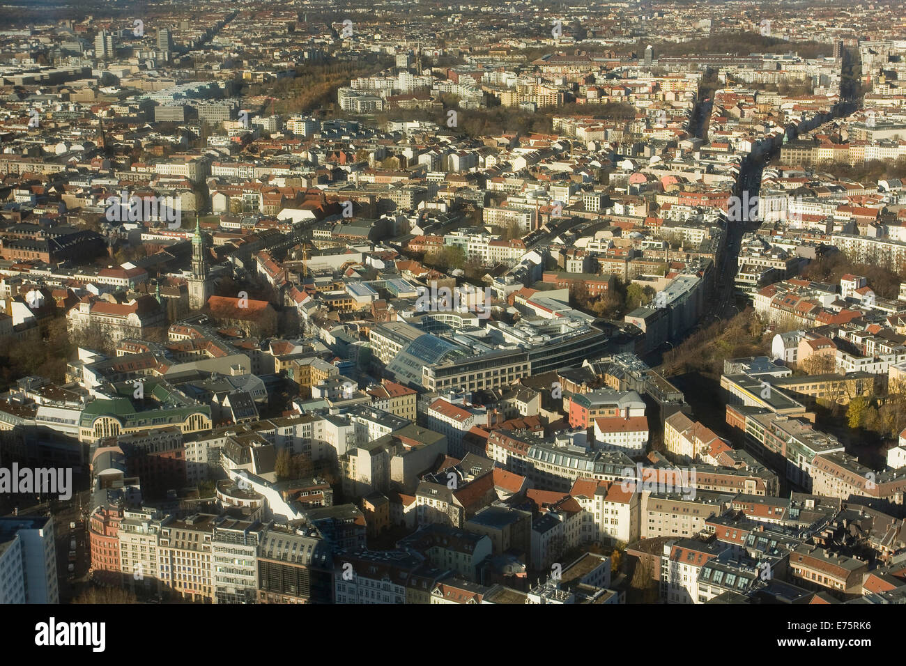 Aerial view, Berlin-Mitte, Berlin, Germany Stock Photo - Alamy