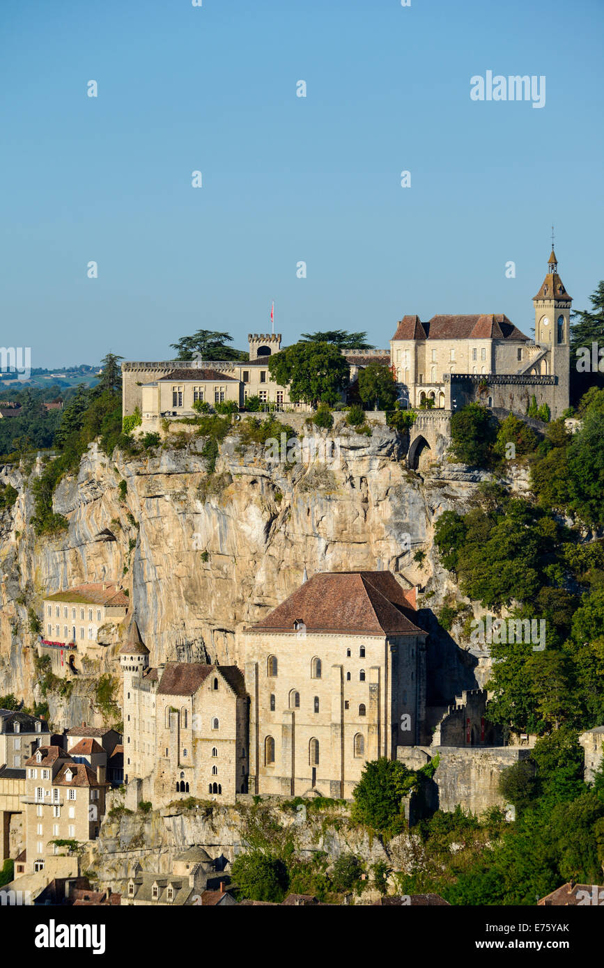 Pilgrimage town of Rocamadour, department of Lot, MidiPyr??n??es, France