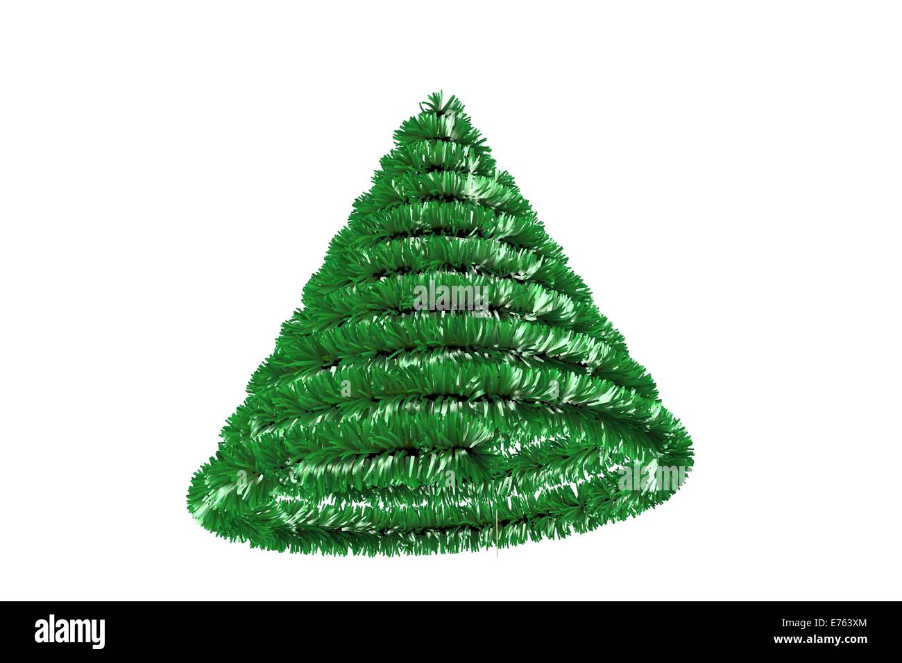 Tinsel tree Cut Out Stock Images & Pictures Alamy