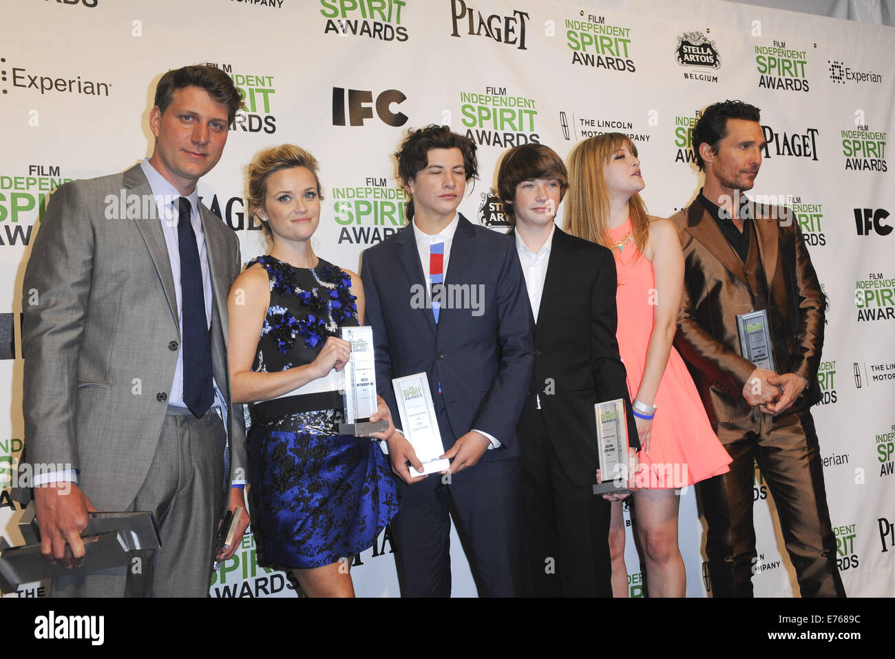 The 2014 Film Independent Spirit Awards pressroom Featuring Reese