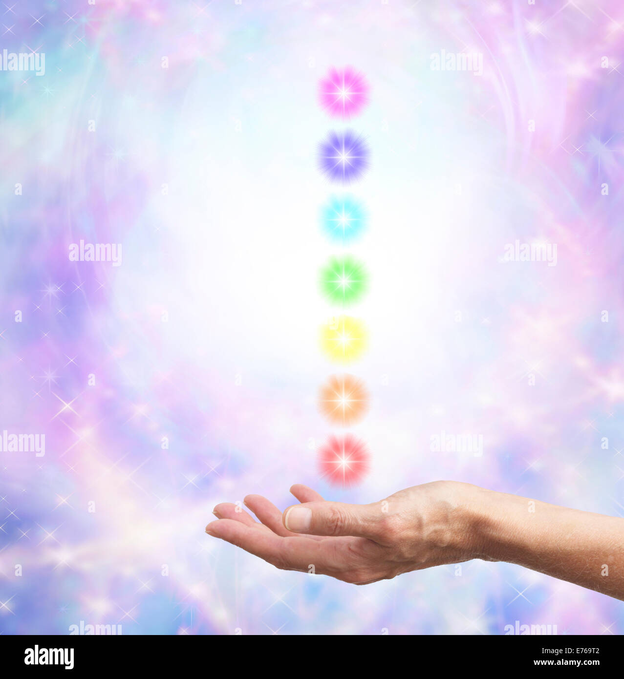 Seven chakras hi-res stock photography and images - Alamy