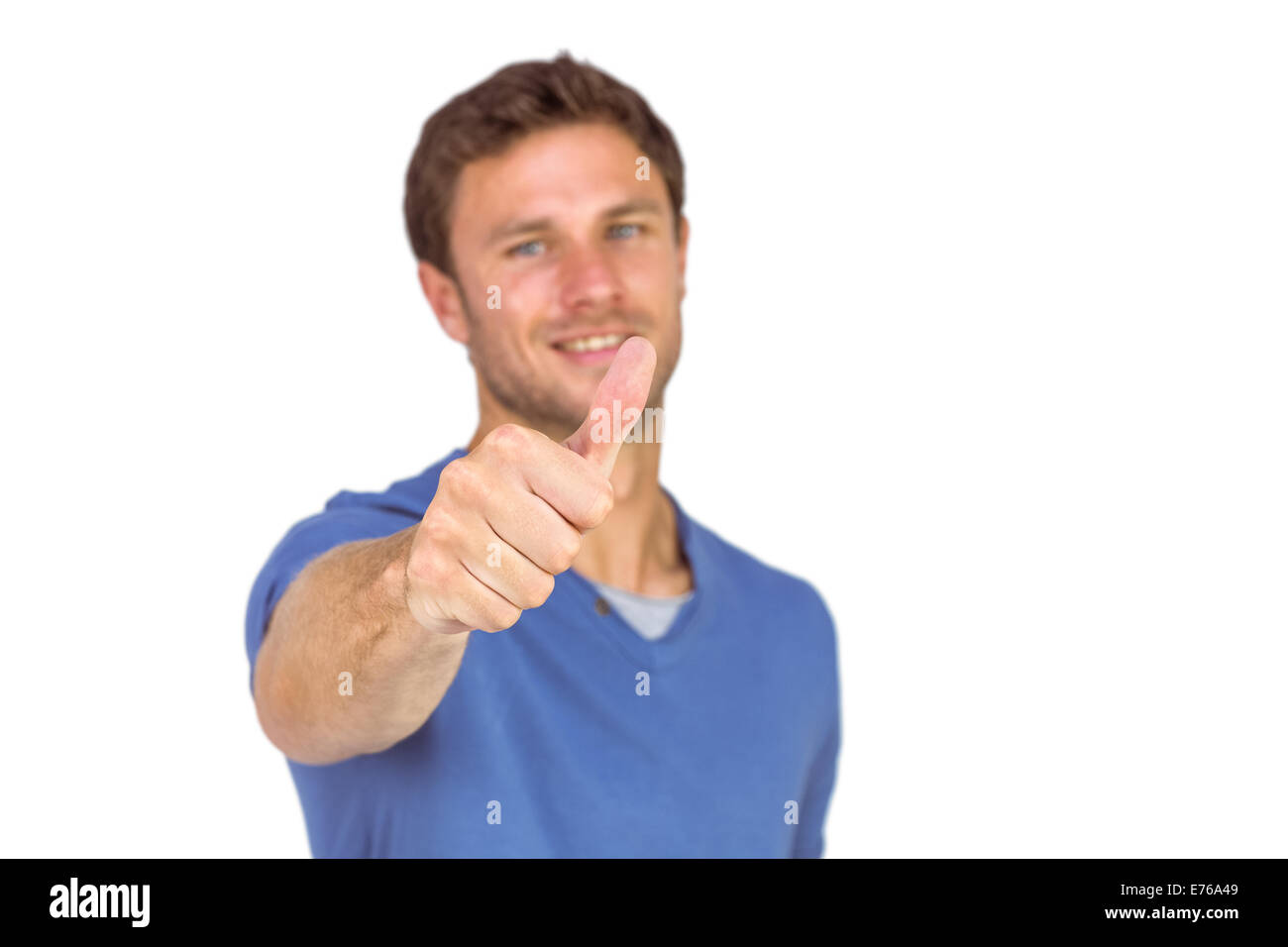 Man giving thumbs up hires stock photography and images Alamy