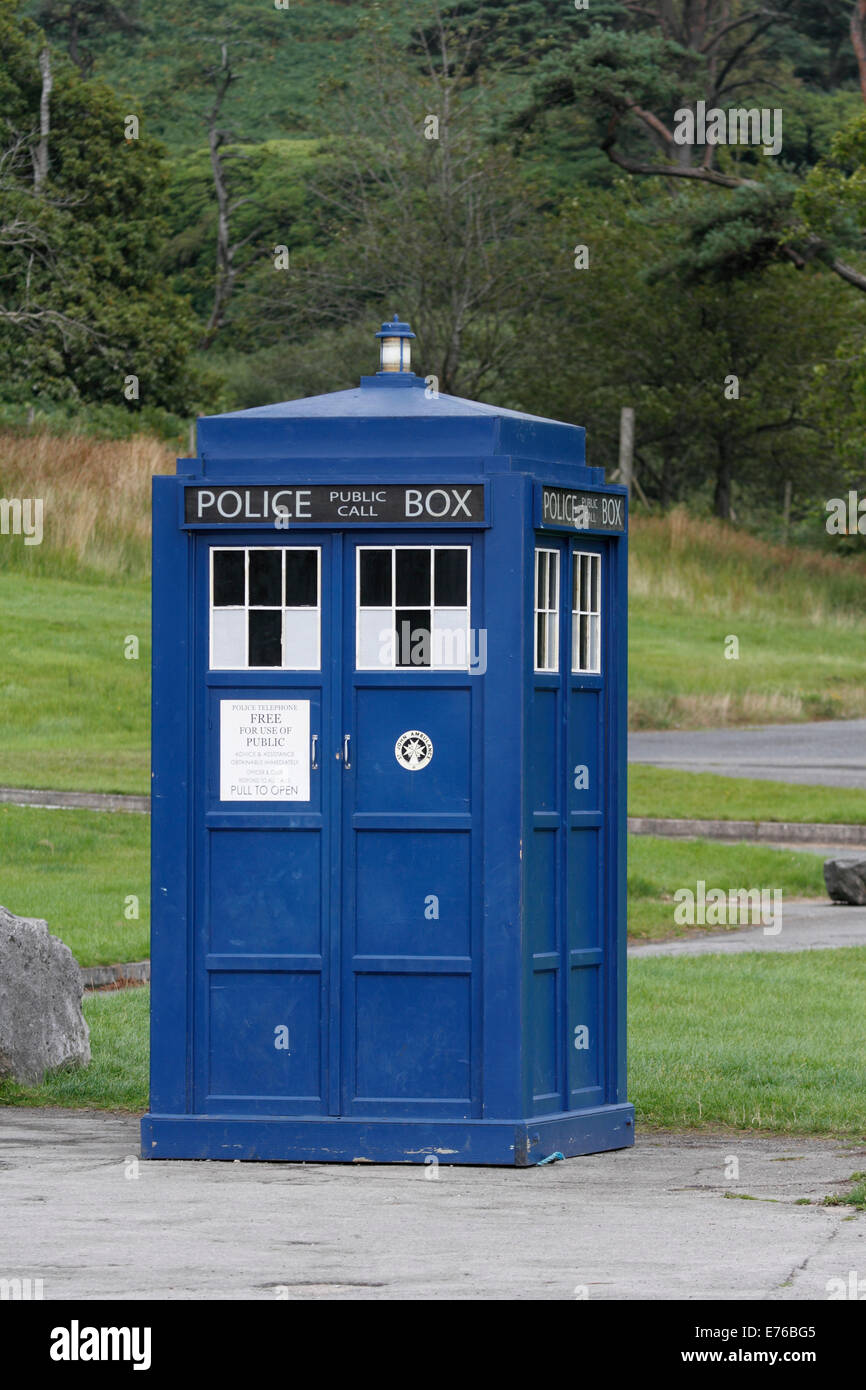A police box is a British telephone kiosk or callbox located in a ...
