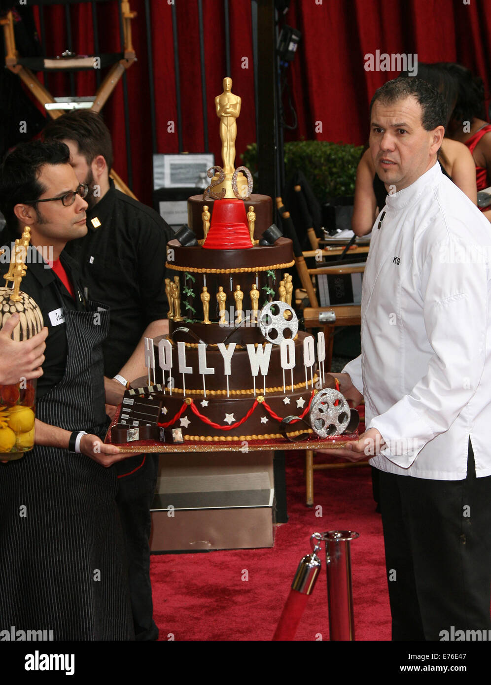 The 86th Annual Oscars held at Dolby Theatre - Red Carpet Arrivals  Featuring: Cake Where: Los Angeles, California, United States When: 02 Mar 2014 Stock Photo