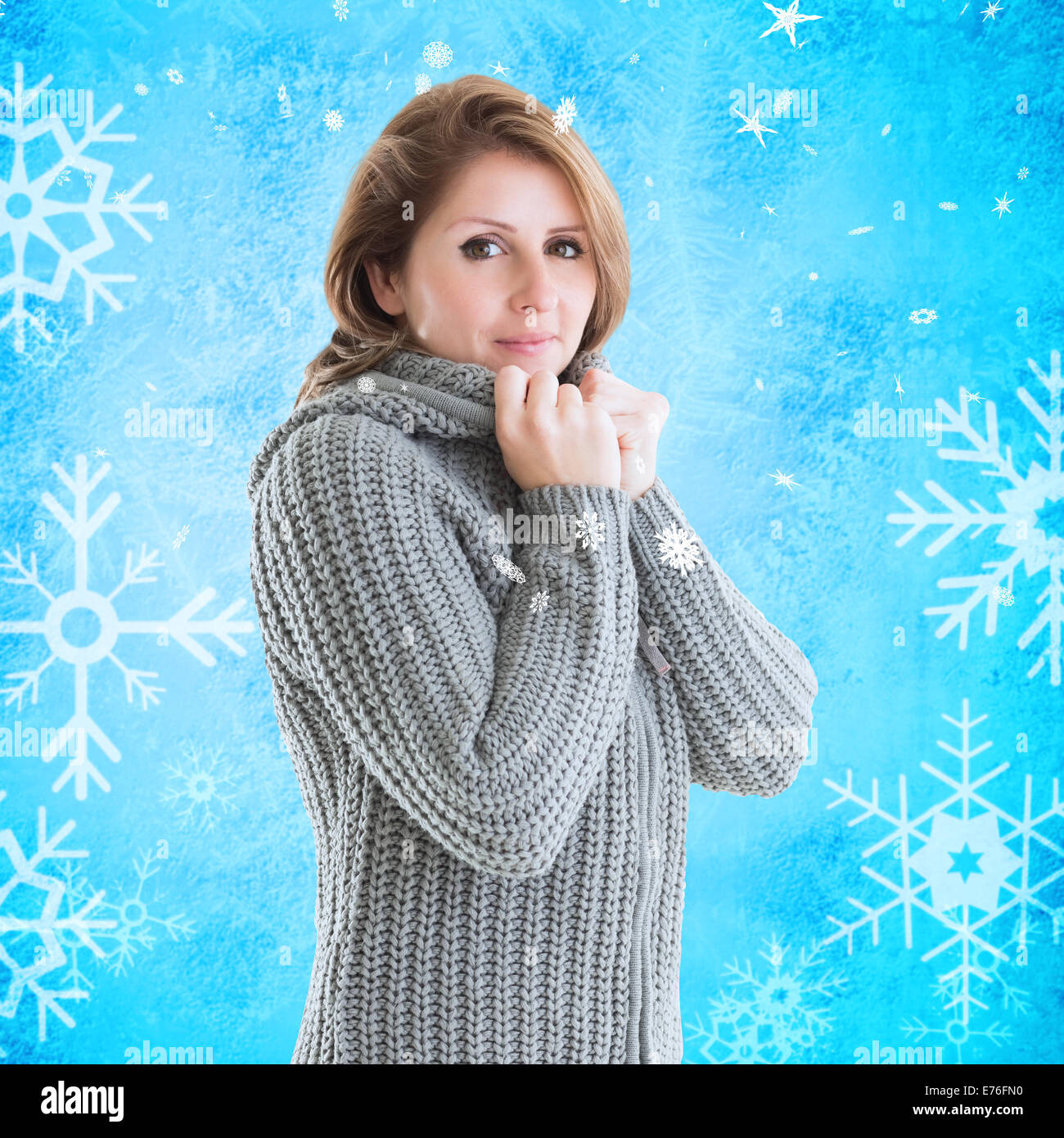 Girl jumper hi-res stock photography and images - Alamy