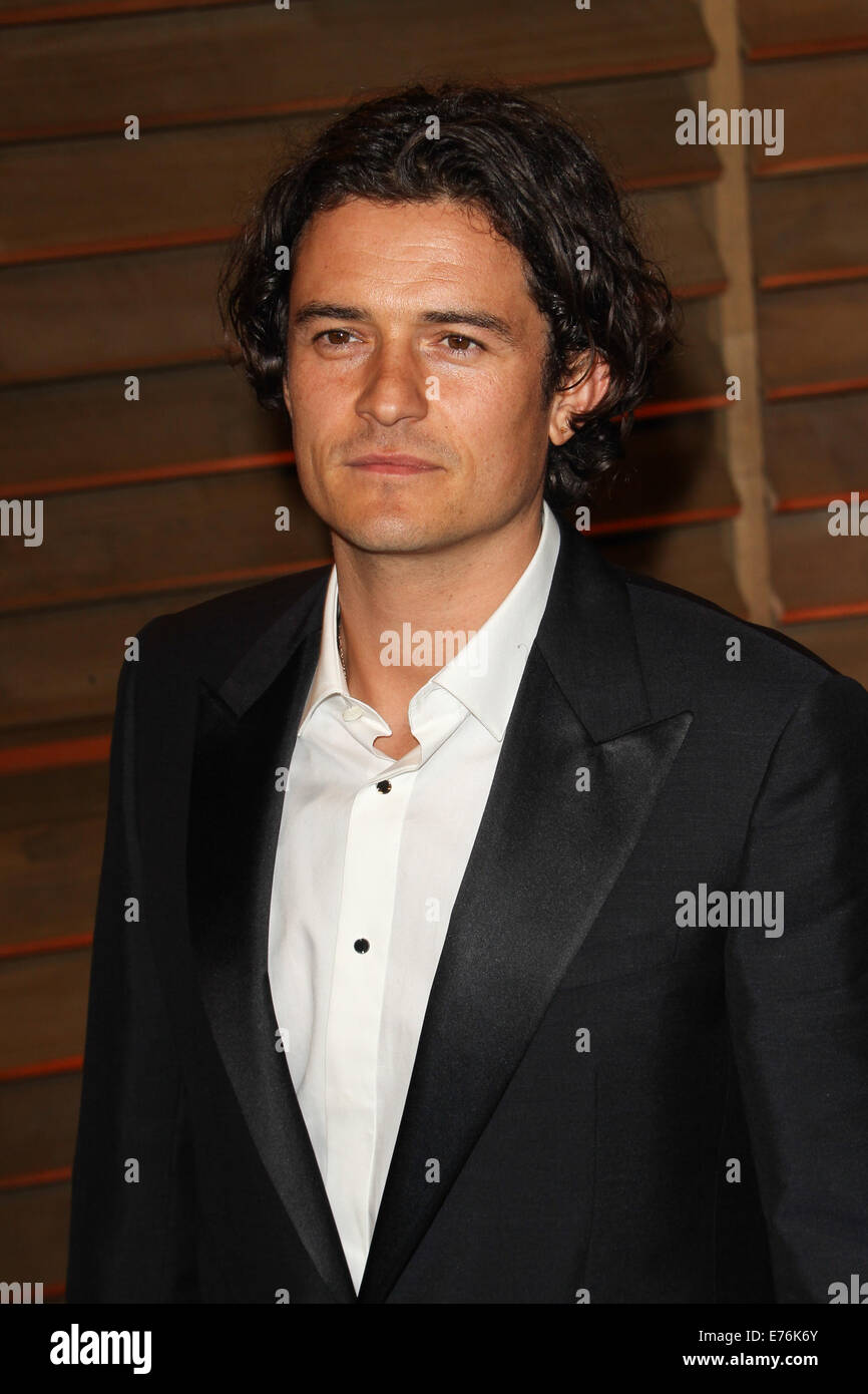 2014 Vanity Fair Oscar Party in West Hollywood Featuring Orlando Bloom