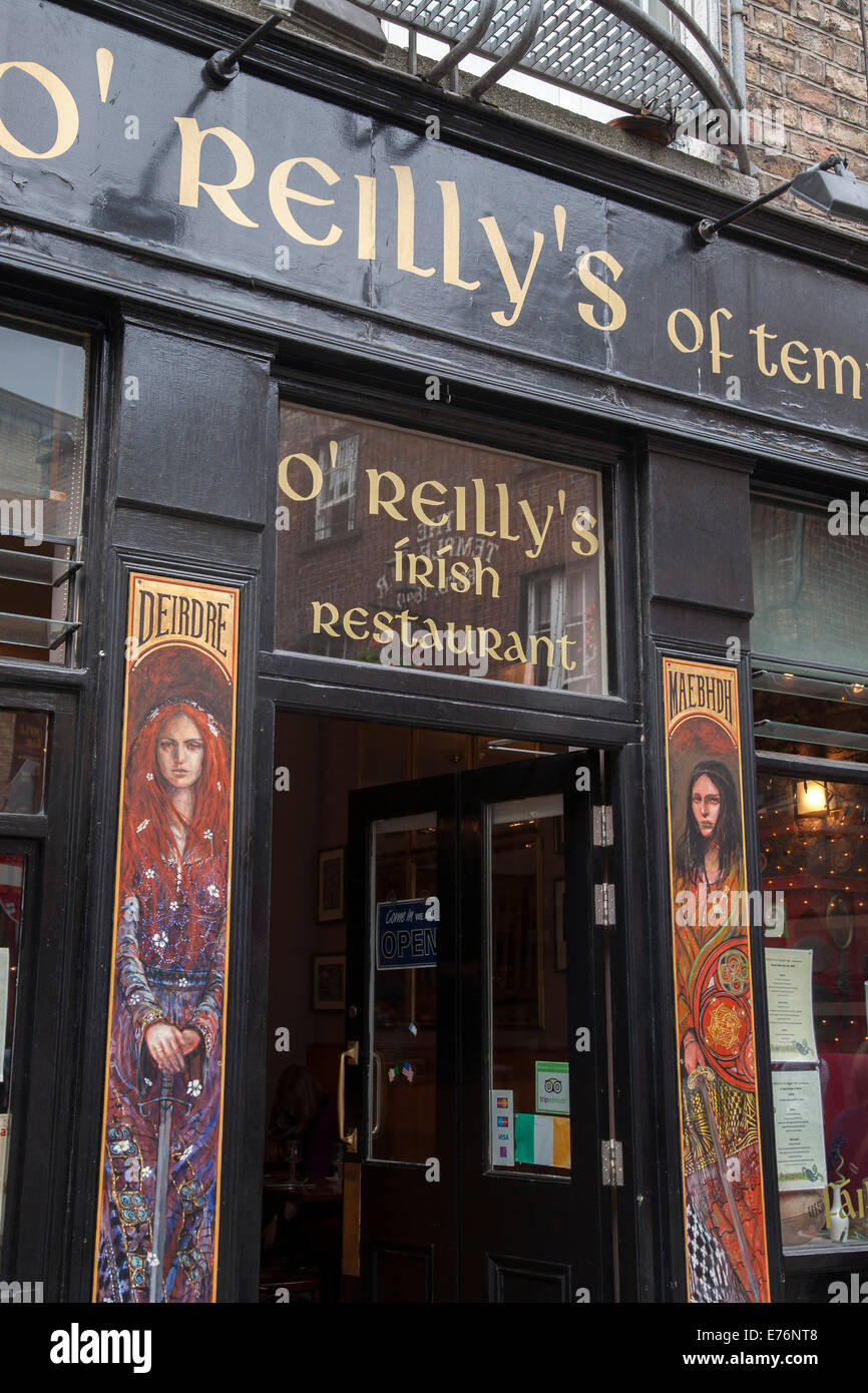 O Reillys Irish Restaurant Temple Bar Dublin Ireland Stock Photo Alamy O Reillys Irish Restaurant Temple Bar Dublin Ireland Stock Photo Alamy