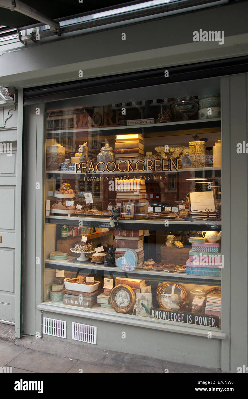 Peacock Green Cafe and Bakery, Temple Bar, Dublin, Ireland Stock Photo