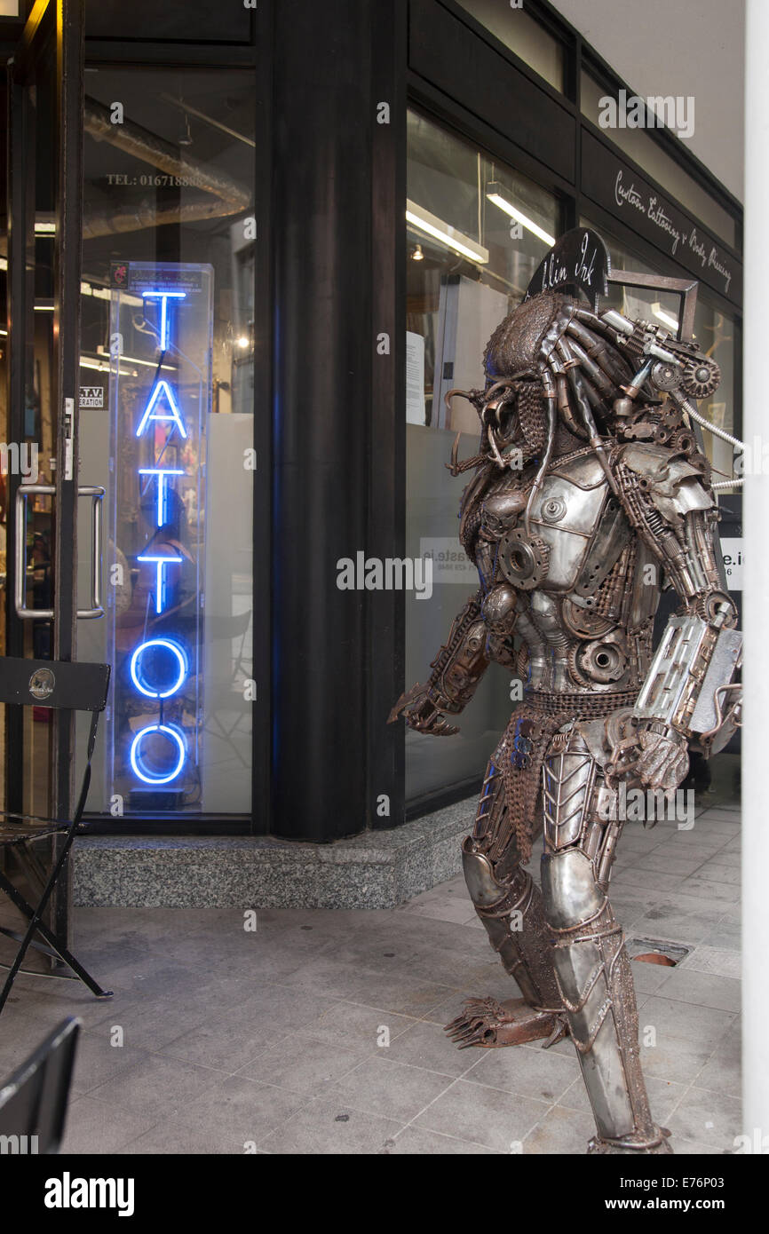 Tattoo Shop, Temple Bar, Dublin, Ireland Stock Photo Alamy