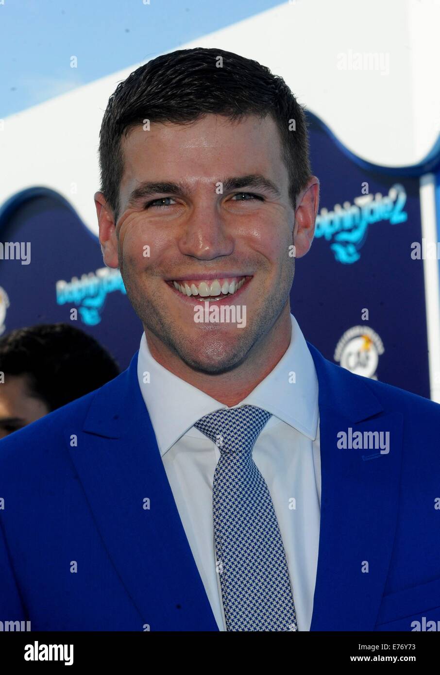 Los Angeles, CA, USA. 7th Sep, 2014. Austin Stowell at arrivals for DOLPHIN TALE 2 Premiere, The Regency Village Theatre, Los Angeles, CA September 7, 2014. Credit:  Elizabeth Goodenough/Everett Collection/Alamy Live News Stock Photo