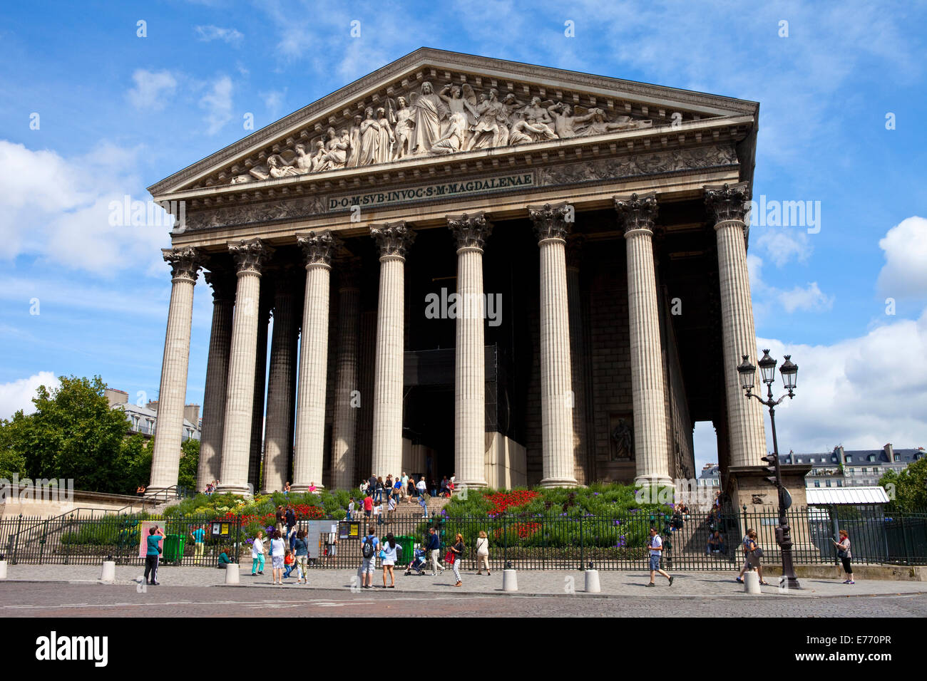 The beautiful church of La Madeleine in Paris, France Stock Photo Alamy