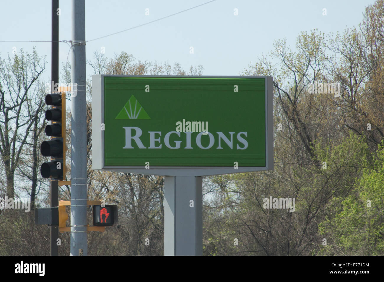 Regions Bank Sign Stock Photo 73298896 Alamy