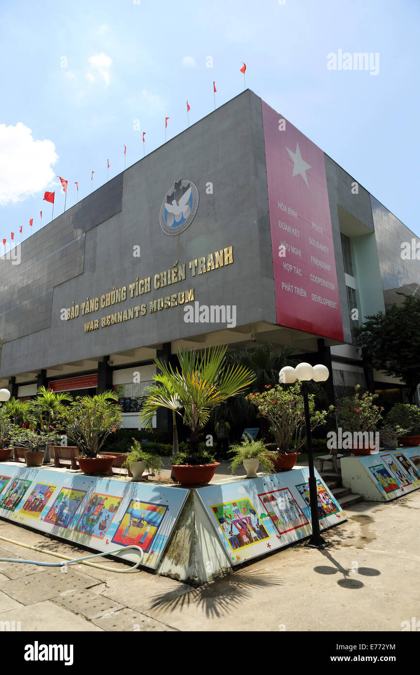 The War Remnants Museum in Ho Chi Minh City, Vietnam Stock Photo - Alamy