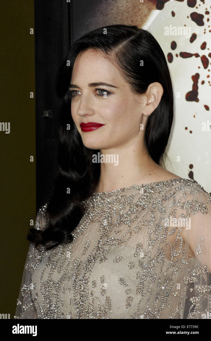 Premiere Of 300 Rise Of An Empire Featuring Eva Green Where Los Stock Photo Alamy