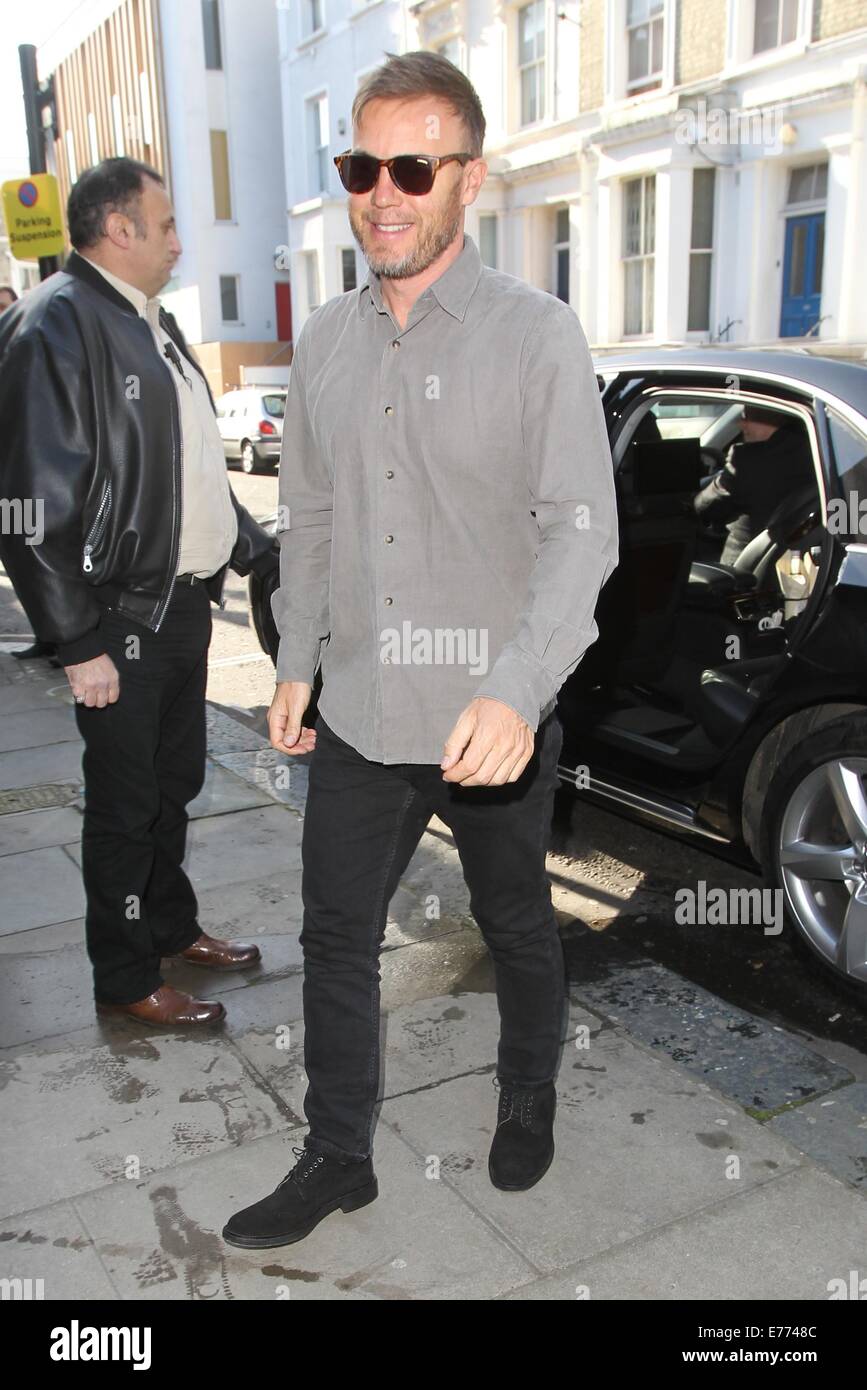 Celebrities and sports personalities arrive at a Sport Relief recording