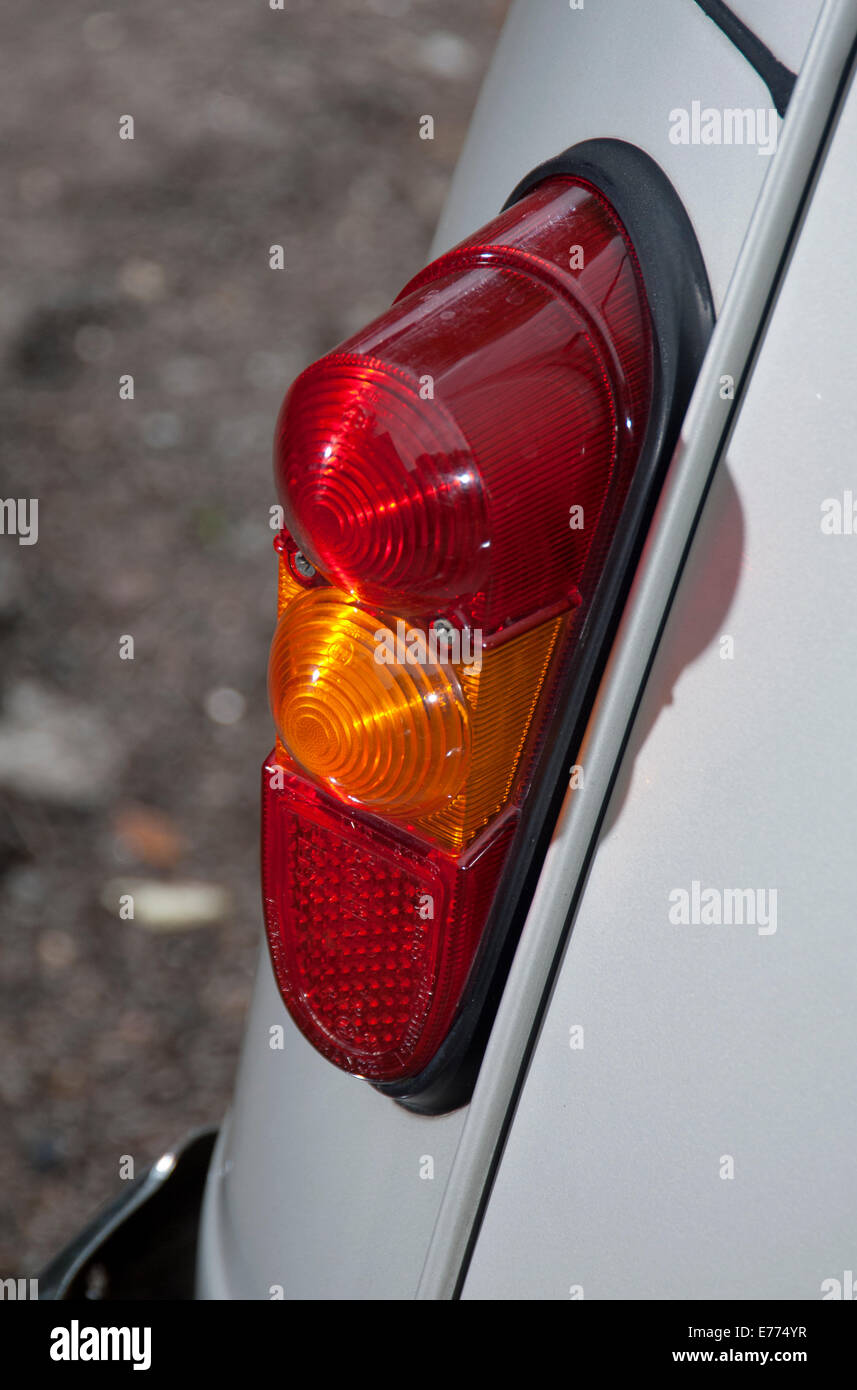 Renault 4 classic French small car tail light Stock Photo - Alamy
