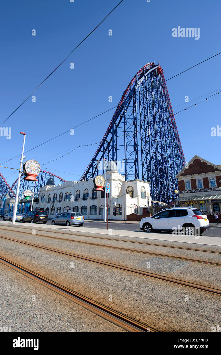 The Big One Roller Coaster In Blackpool Pleasure Beach Blackpool