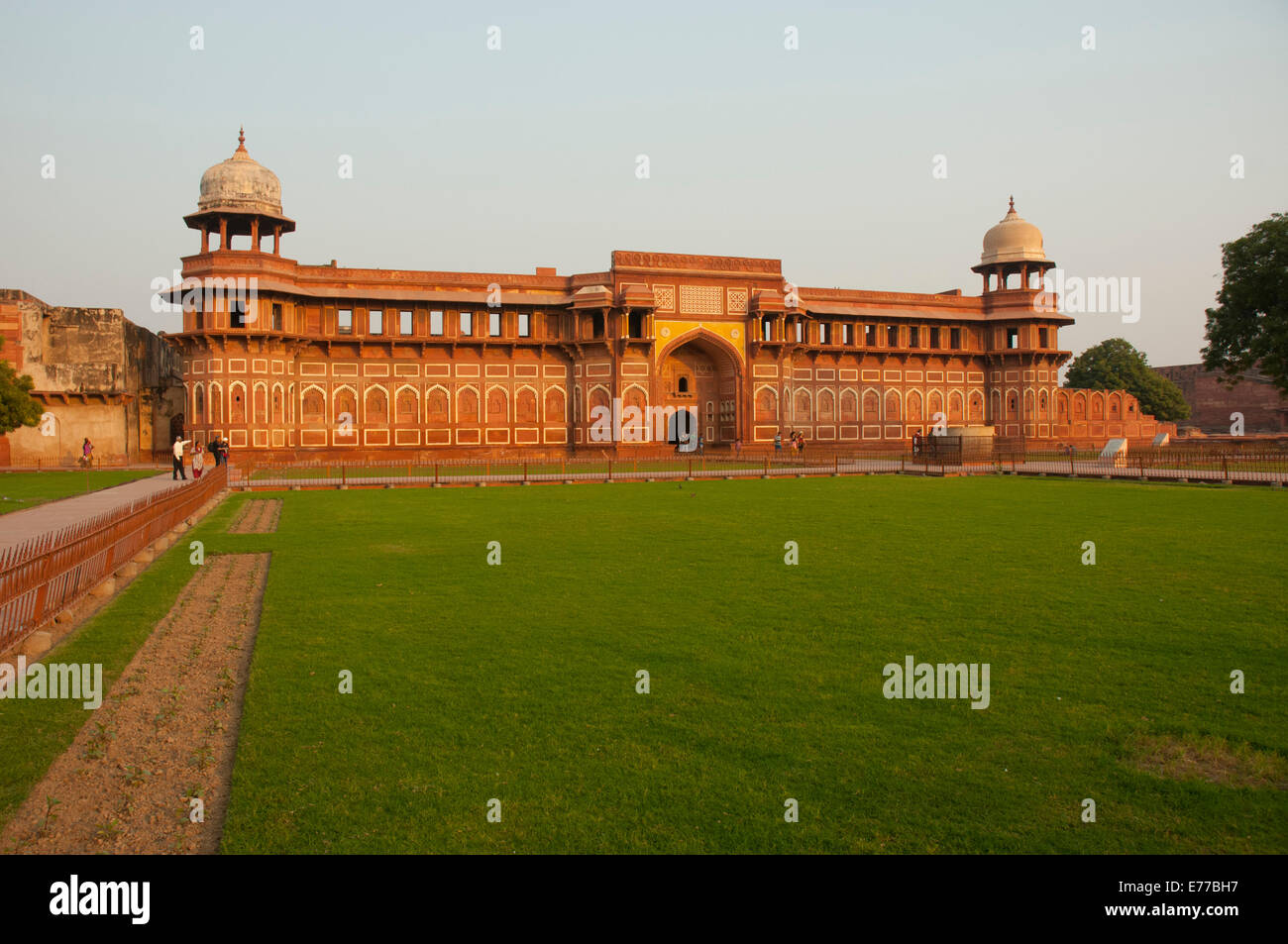 Jahangiri Mahal, Agra Fort, Agra, Uttar Pradesh, India. Stock Photo