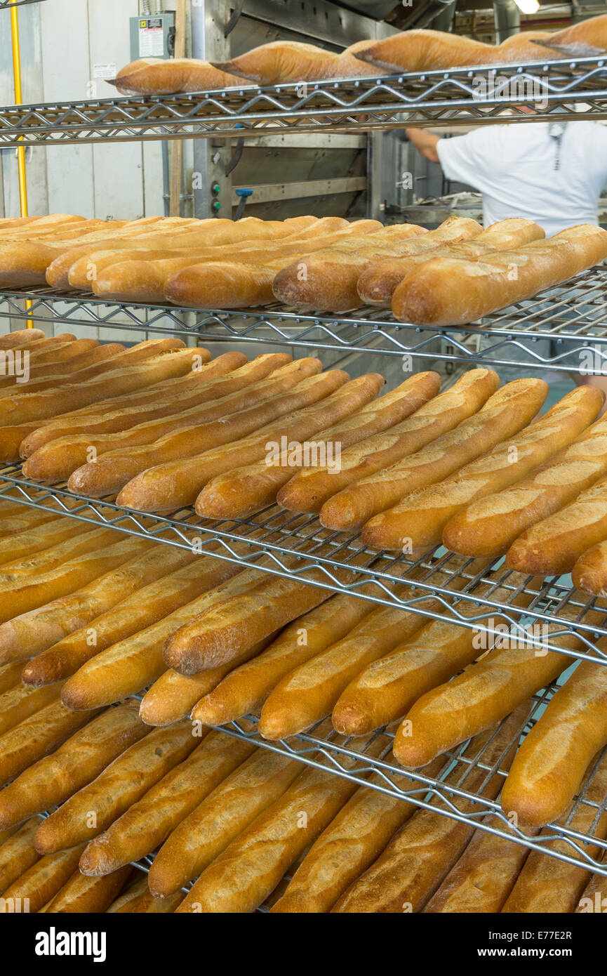 Bread In A Bread Bakery Stock Photo