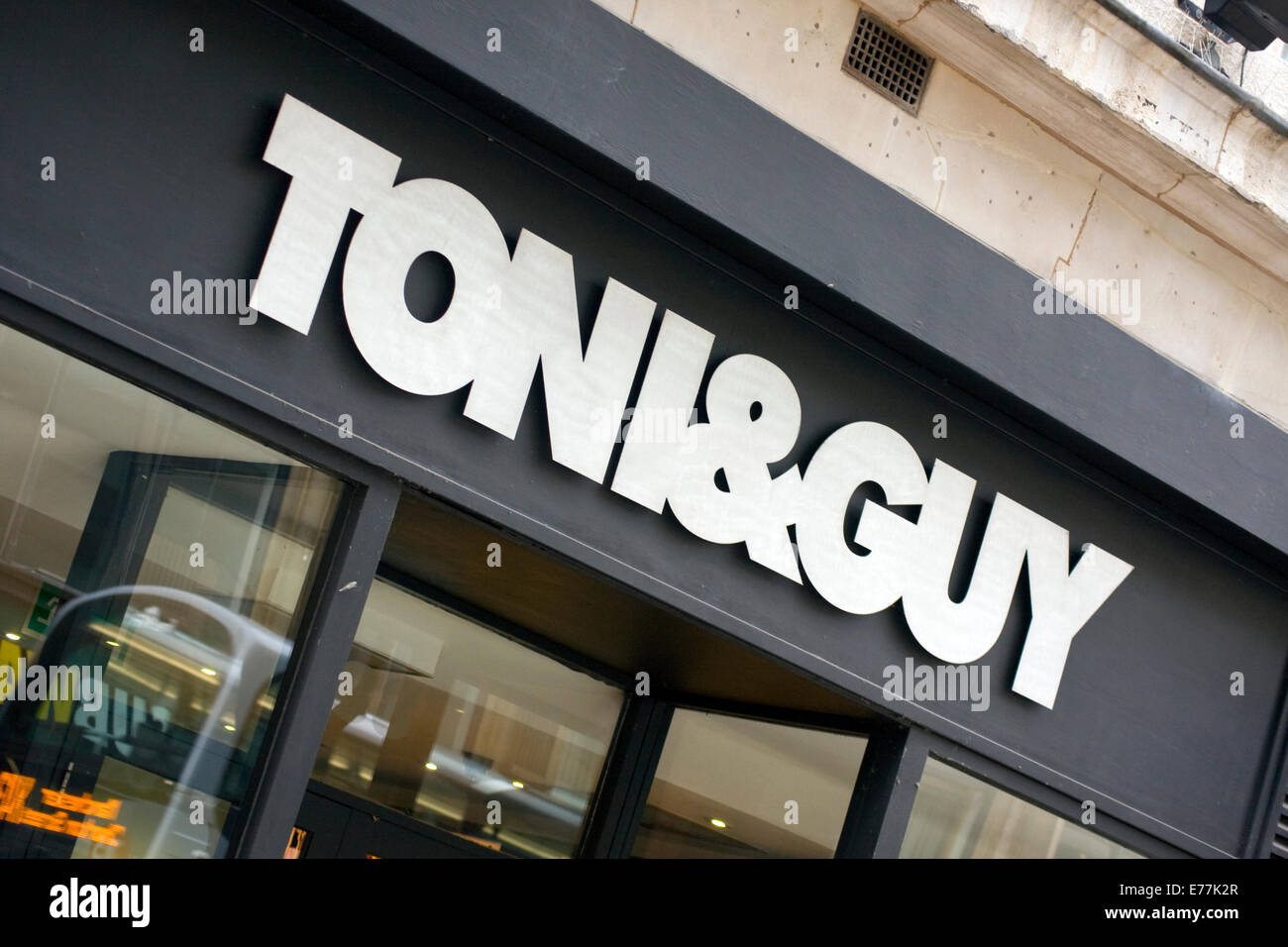 Toni & Guy Stock Photo