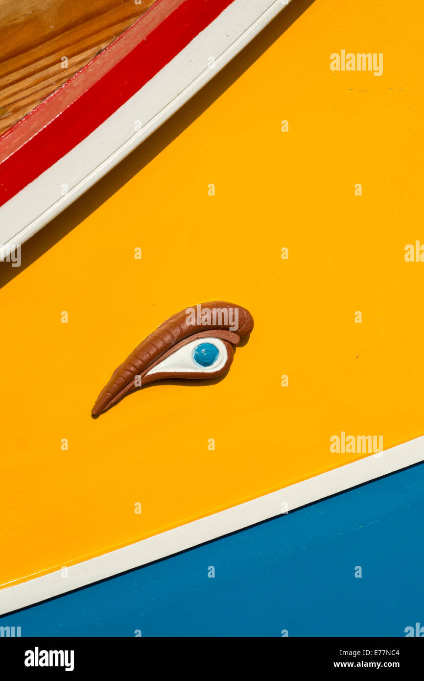 Luzzu boat eye in hi-res stock photography and images - Alamy