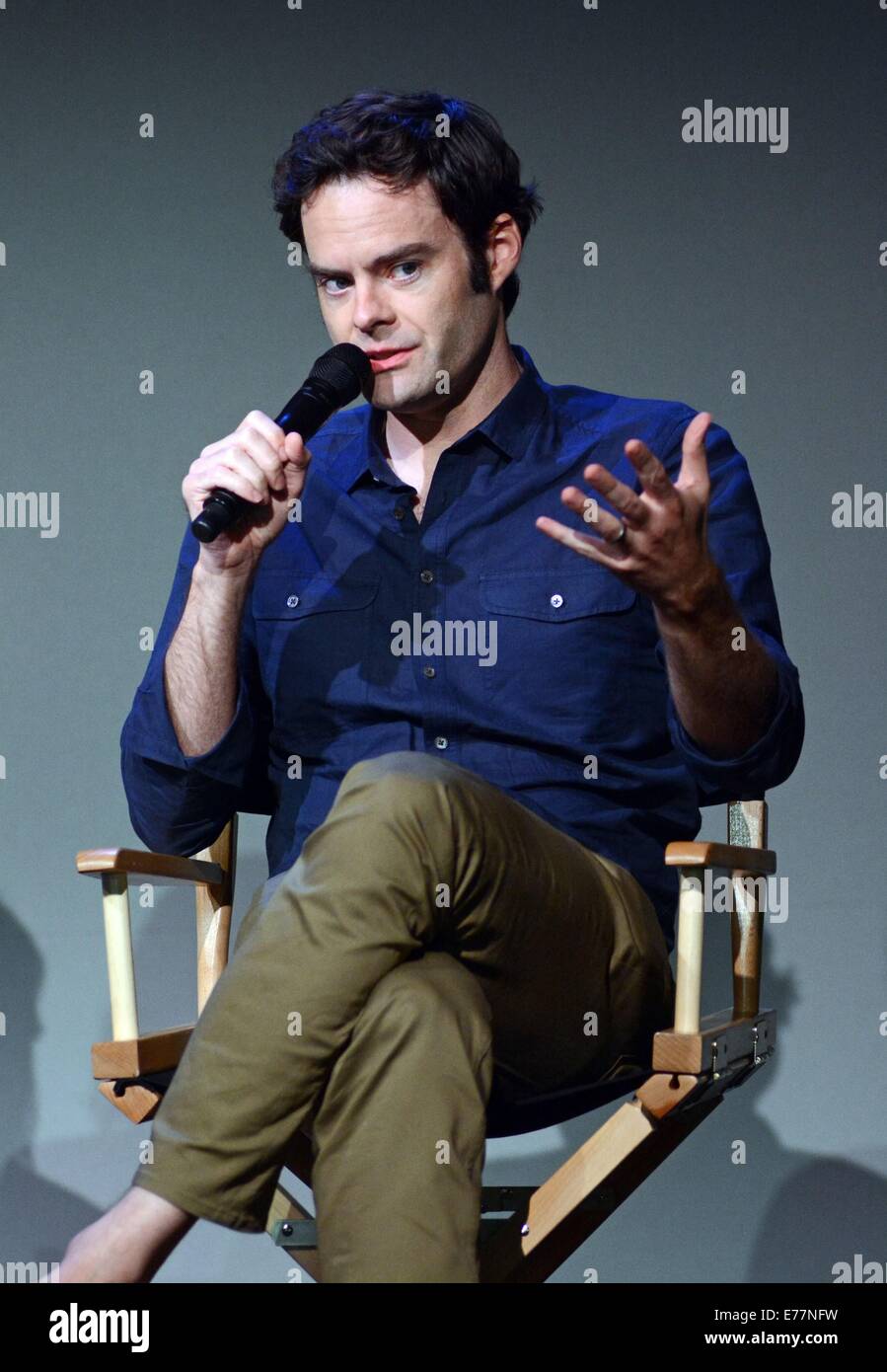 New York, NY, USA. 8th Sep, 2014. Bill Hader at in-store appearance for Meet the Filmmakers: THE SKELETON TWINS, The Apple Store Soho, New York, NY September 8, 2014. Credit:  Derek Storm/Everett Collection/Alamy Live News Stock Photo