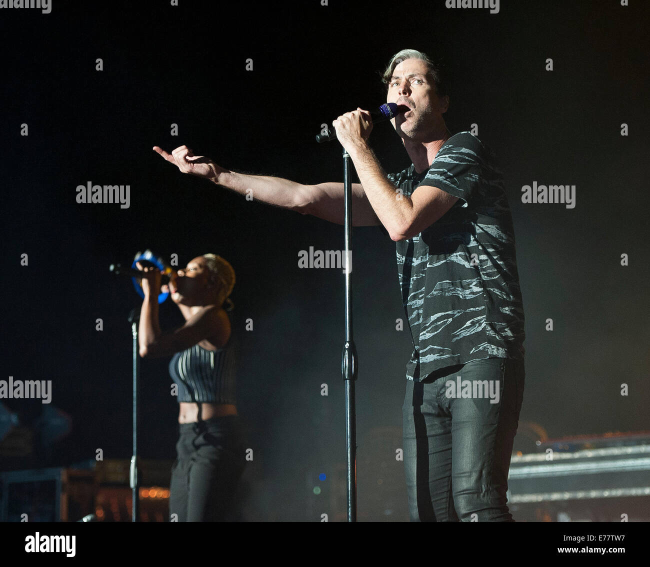 Sept. 7, 2014 - Raleigh, North Carolina; USA - Singer MICHAEL ...