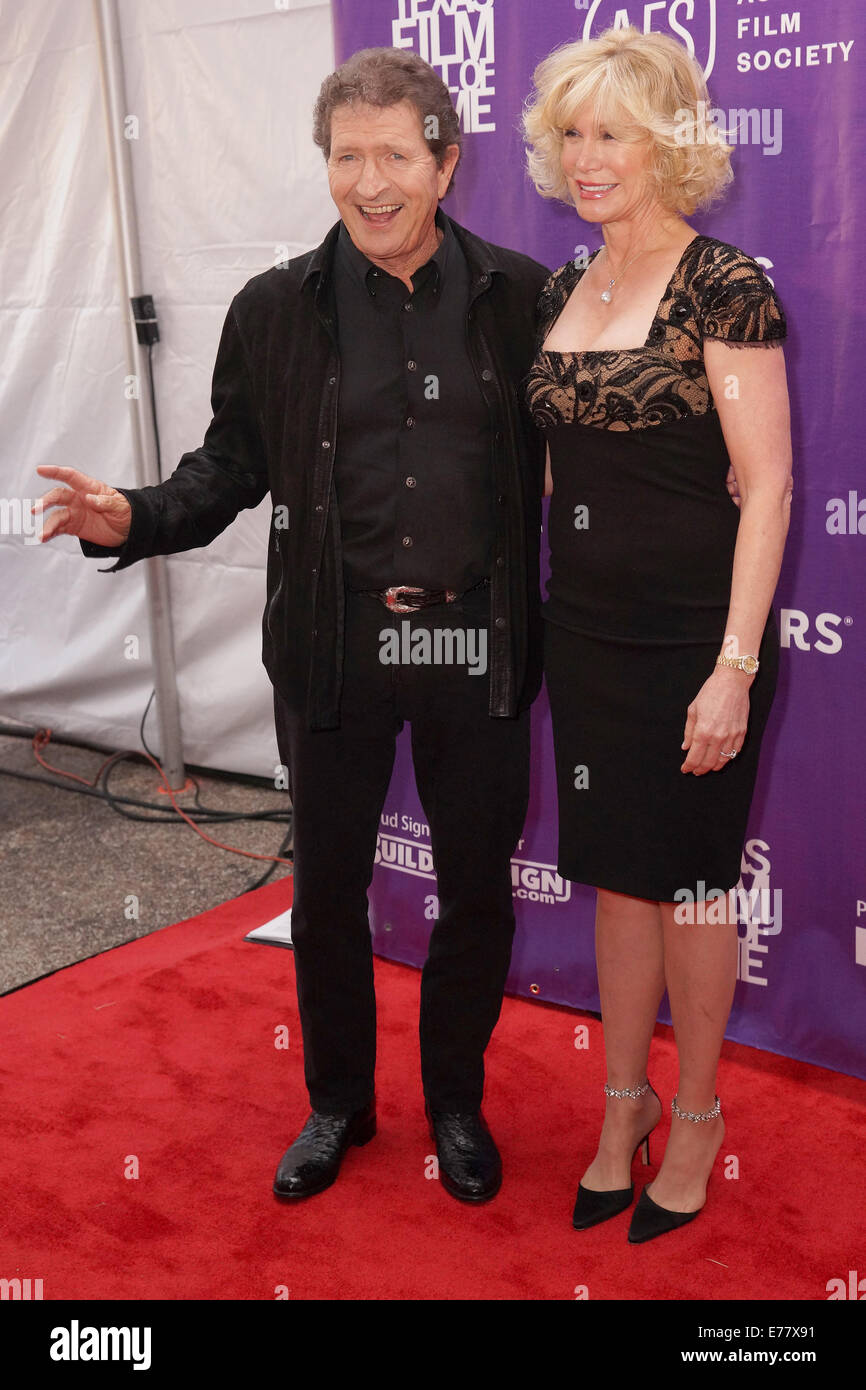 2014 Texas Film Hall of Fame Awards held at Austin Studios - Arrivals  Featuring: Mac Davis,Lise Davis Where: Austin, Texas, United States When: 06 Mar 2014 Stock Photo