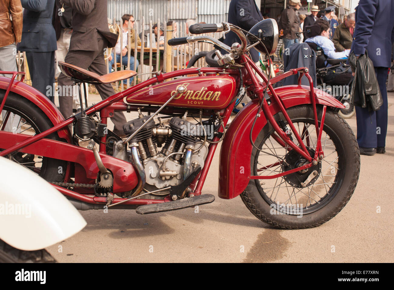 old school indian motorcycle