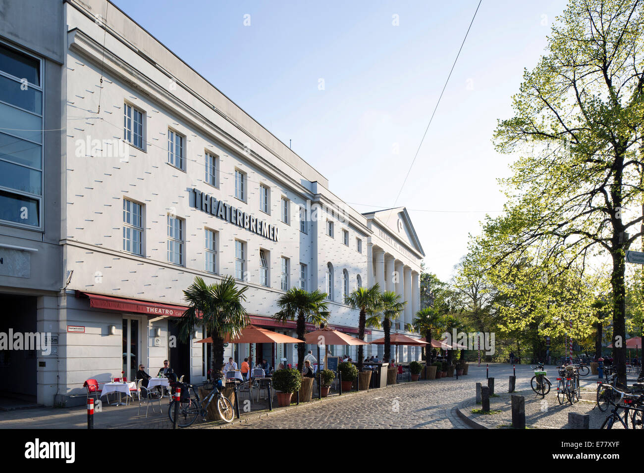 Theater am Goetheplatz theatre, Bremen, Germany Stock Photo