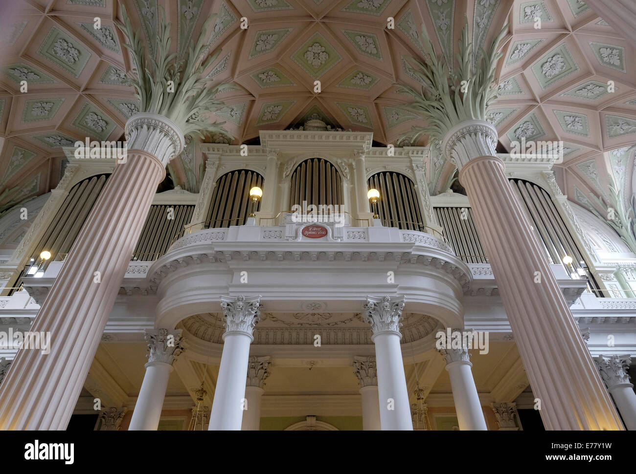 Nikolaikirche or St. Nicholas Church, Leipzig, Saxony, Germany Stock