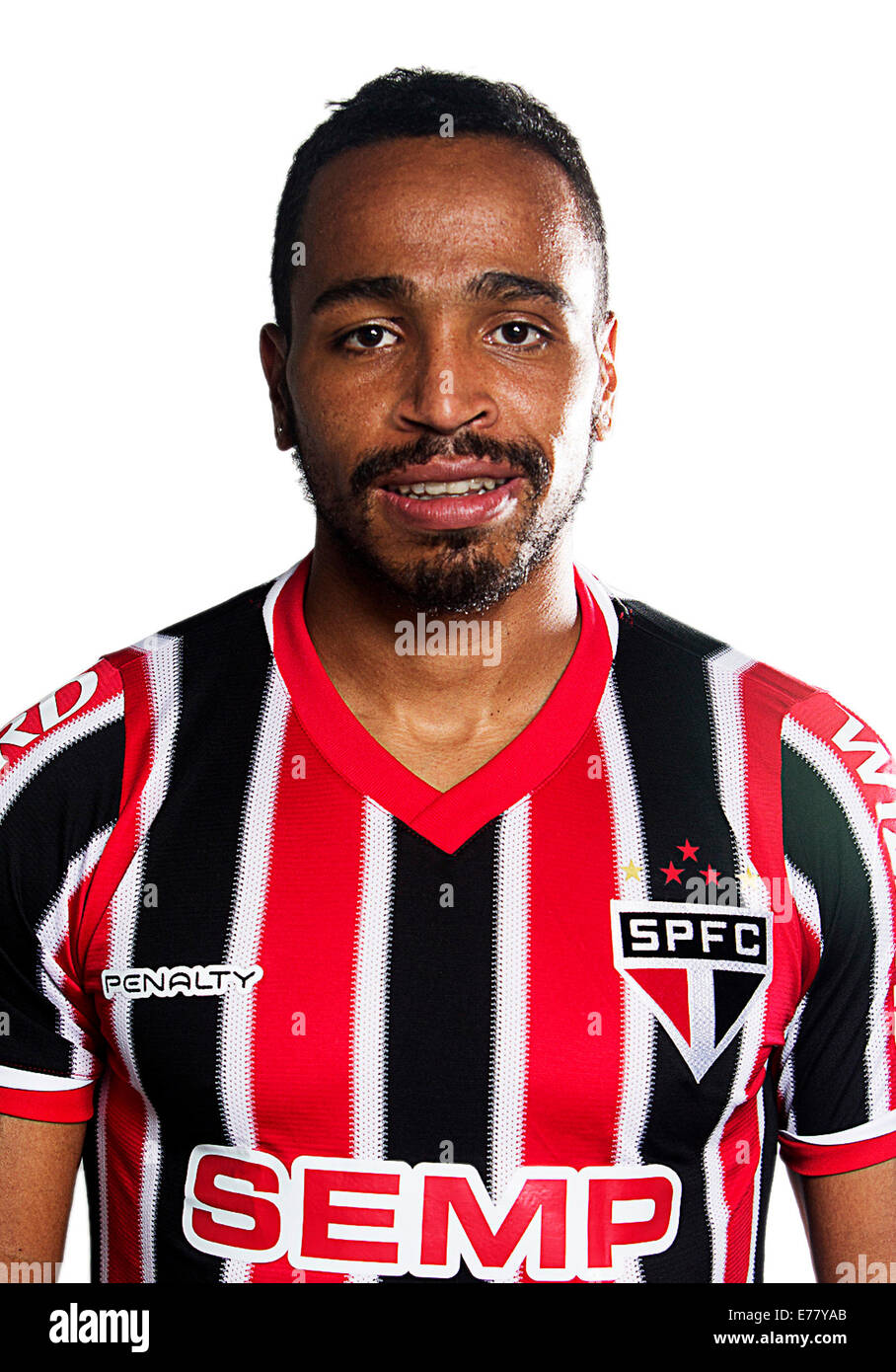 Brazilian Football League Serie A / ( Sao Paulo Football Clube ) - Alvaro Daniel Pereira Barragan Stock Photo