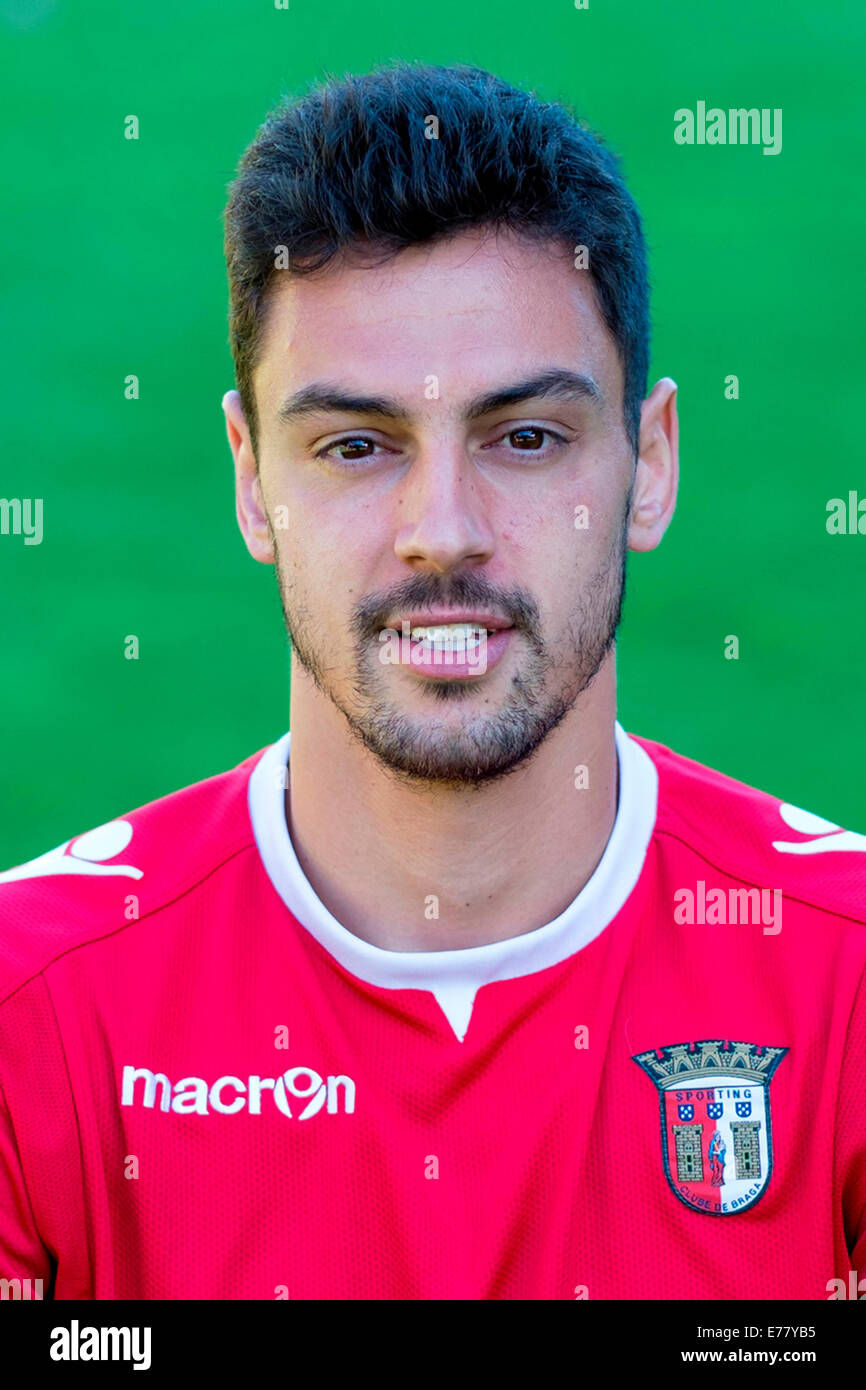 Portugal - Primera Liga Zon-Sagres 2014-2015 /  Andre Almeida Pinto ' Andre Pinto '  -  ( SC Braga ) Stock Photo