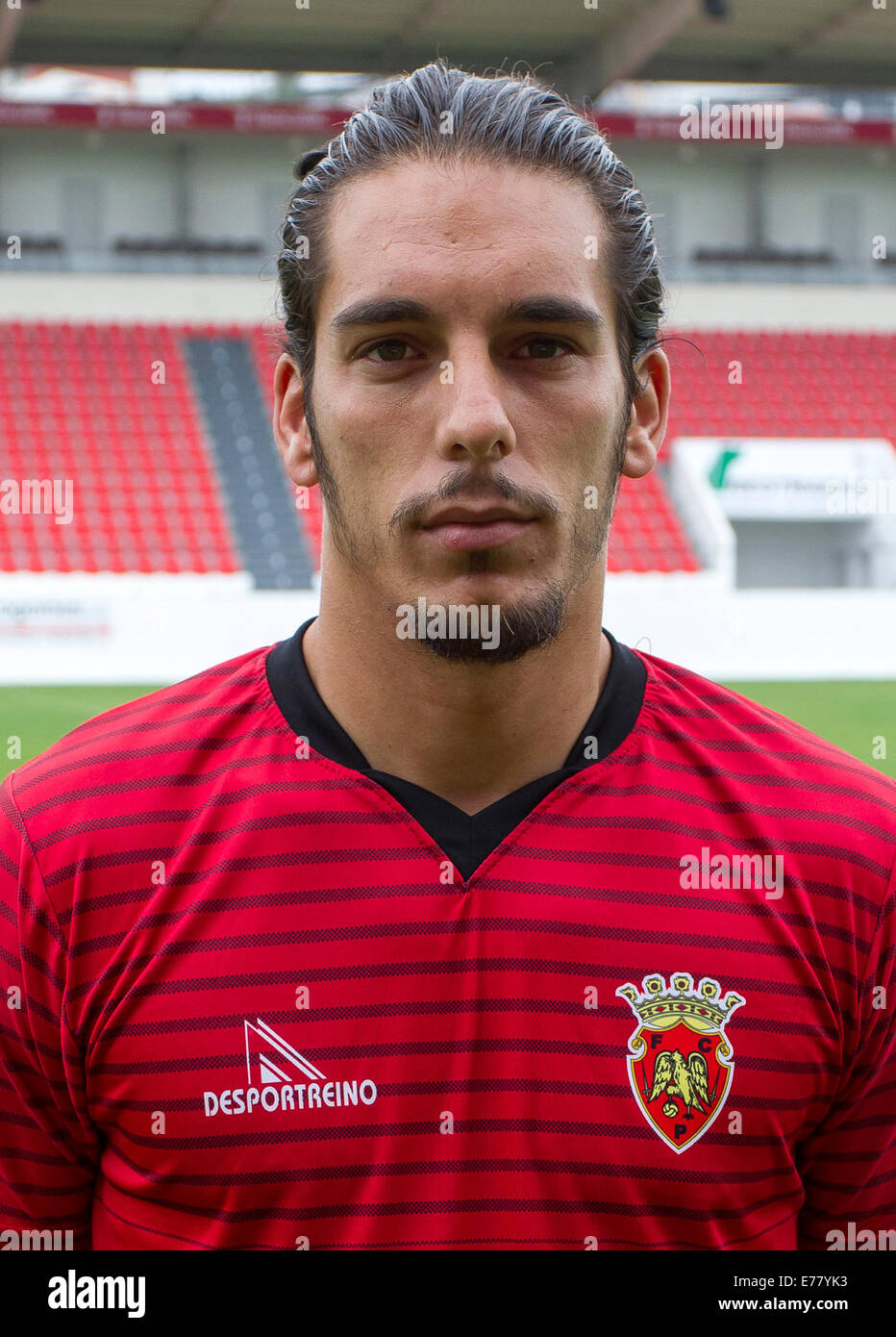 Portugal - Primera Liga Zon-Sagres 2014-2015 /  Helder Tiago Pinto Moura Guedes ' Guedes '  -  ( FC Penafiel ) Stock Photo