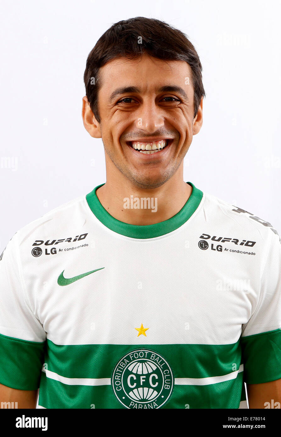 Brazilian Football League Serie A / ( Coritiba Foot Ball Club  ) - Robson Michael Signorini " Robinho " Stock Photo