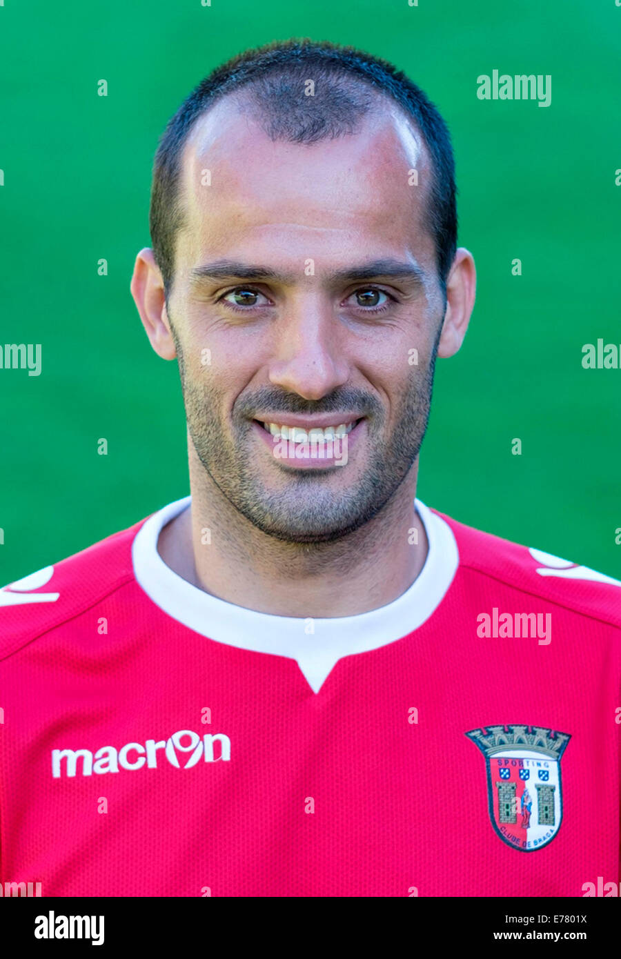 Portugal - Primera Liga Zon-Sagres 2014-2015 /  Ruben Micael Freitas de Ressureicao  ' Ruben Micael  '  -  ( SC Braga ) Stock Photo