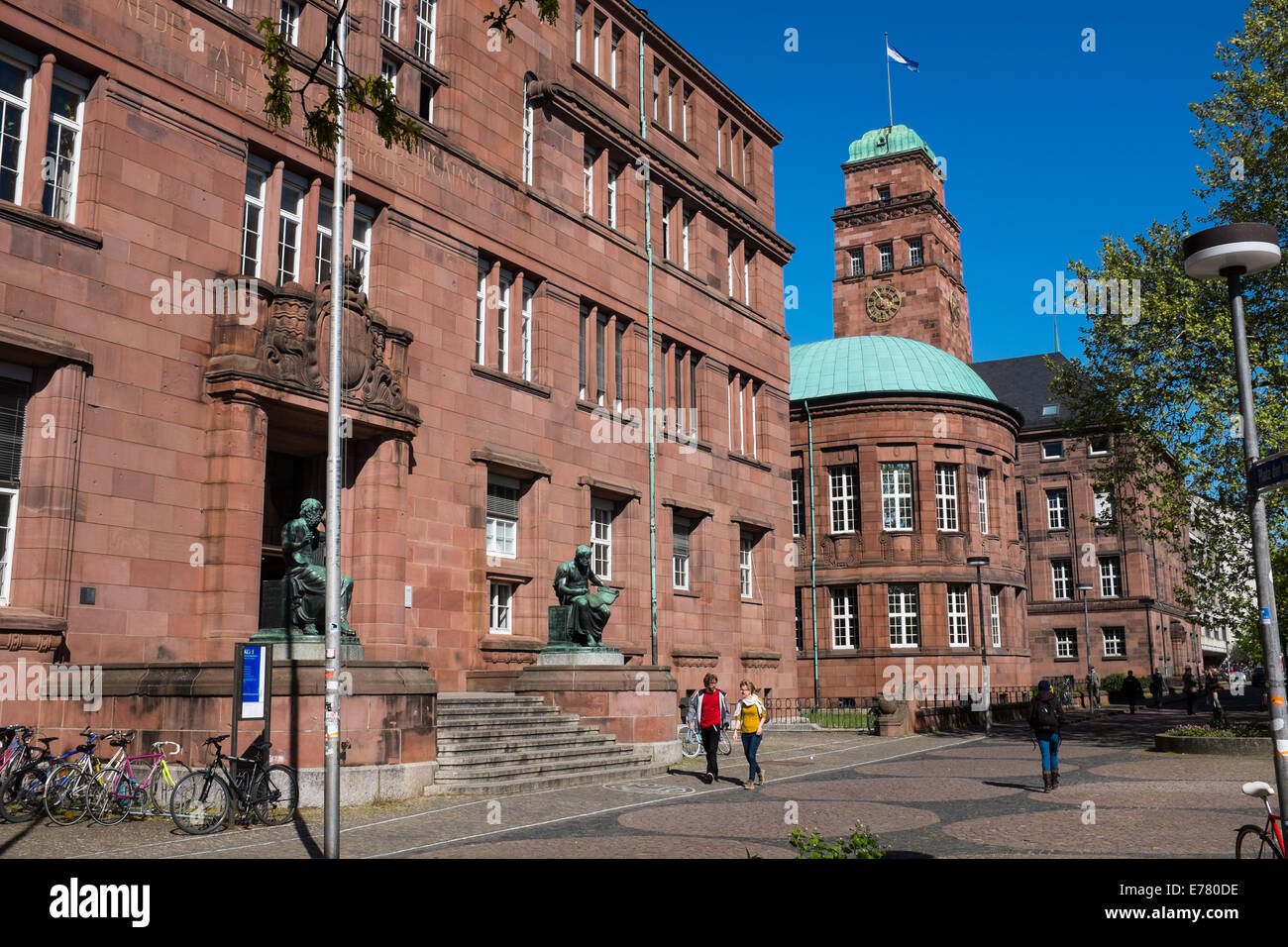 Albert Ludwigs University Of Freiburg, BadenWürttemberg, Germany Stock