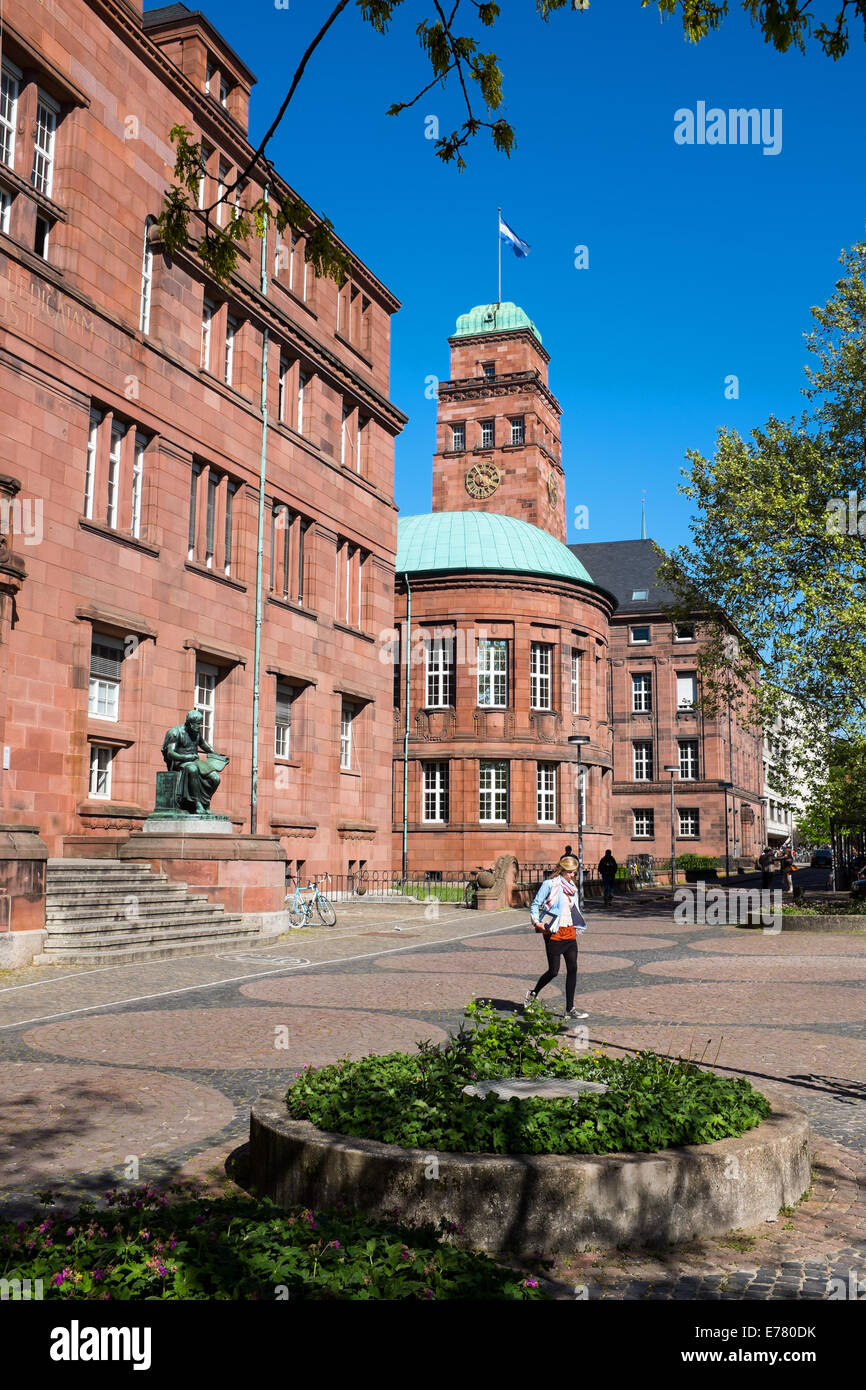 Albert Ludwigs University Of Freiburg, BadenWürttemberg, Germany Stock