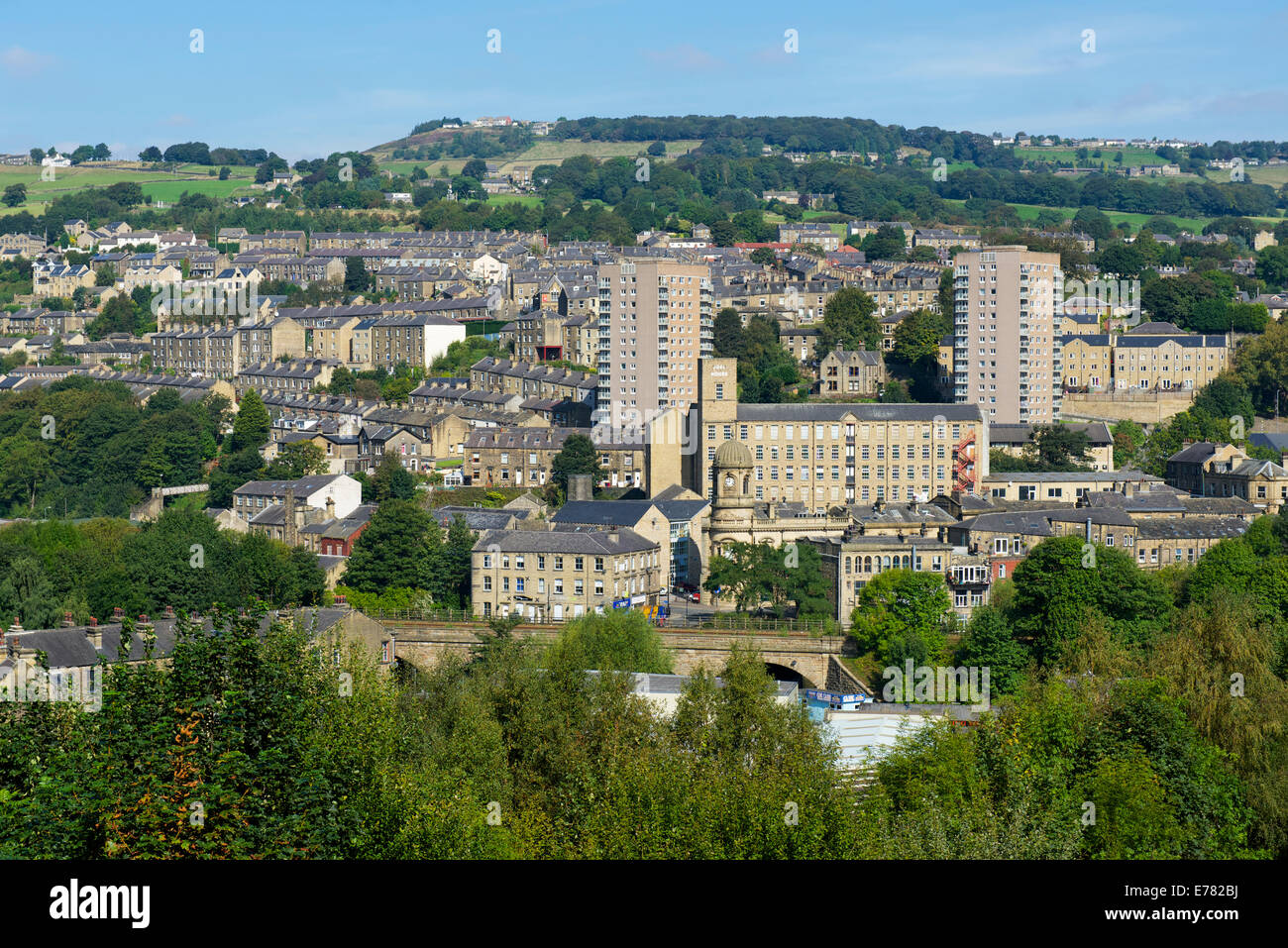 Sowerby Bridge, Calderdale, West Yorkshire, England UK Stock Photo