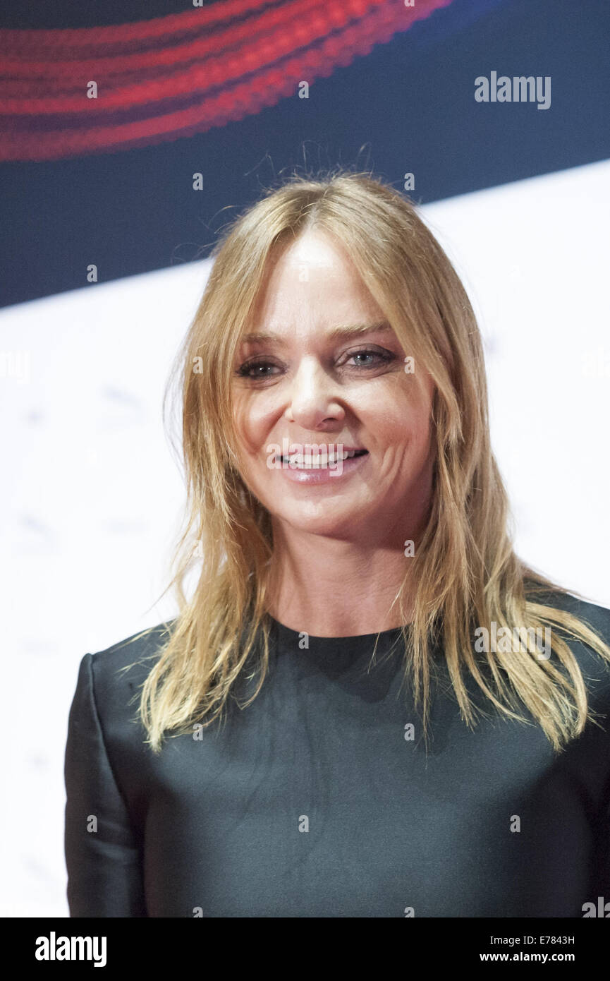 London, UK. 8th Sep, 2014. Celebrities & VIPs attend the global launch of the all-new baby saloon, Jaguar XE, at the Earls Court Exhibition Centre, London. Pictured: Stella McCartney. Credit:  Lee Thomas/ZUMA Wire/Alamy Live News Stock Photo