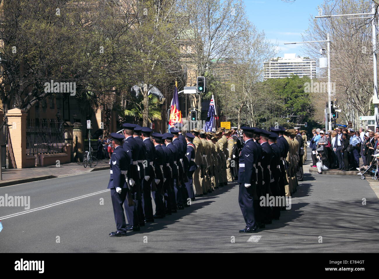 Sydney, Australia. 09th Sep, 2014. The Governor of New South Wales, Dame Marie Bashir, is honoured by the New South Wales Parliament as she prepares to retire from public life. Accompanied by an honour guard the Governor officially opened the 55th session of State Parliament Credit:  martin berry/Alamy Live News Stock Photo