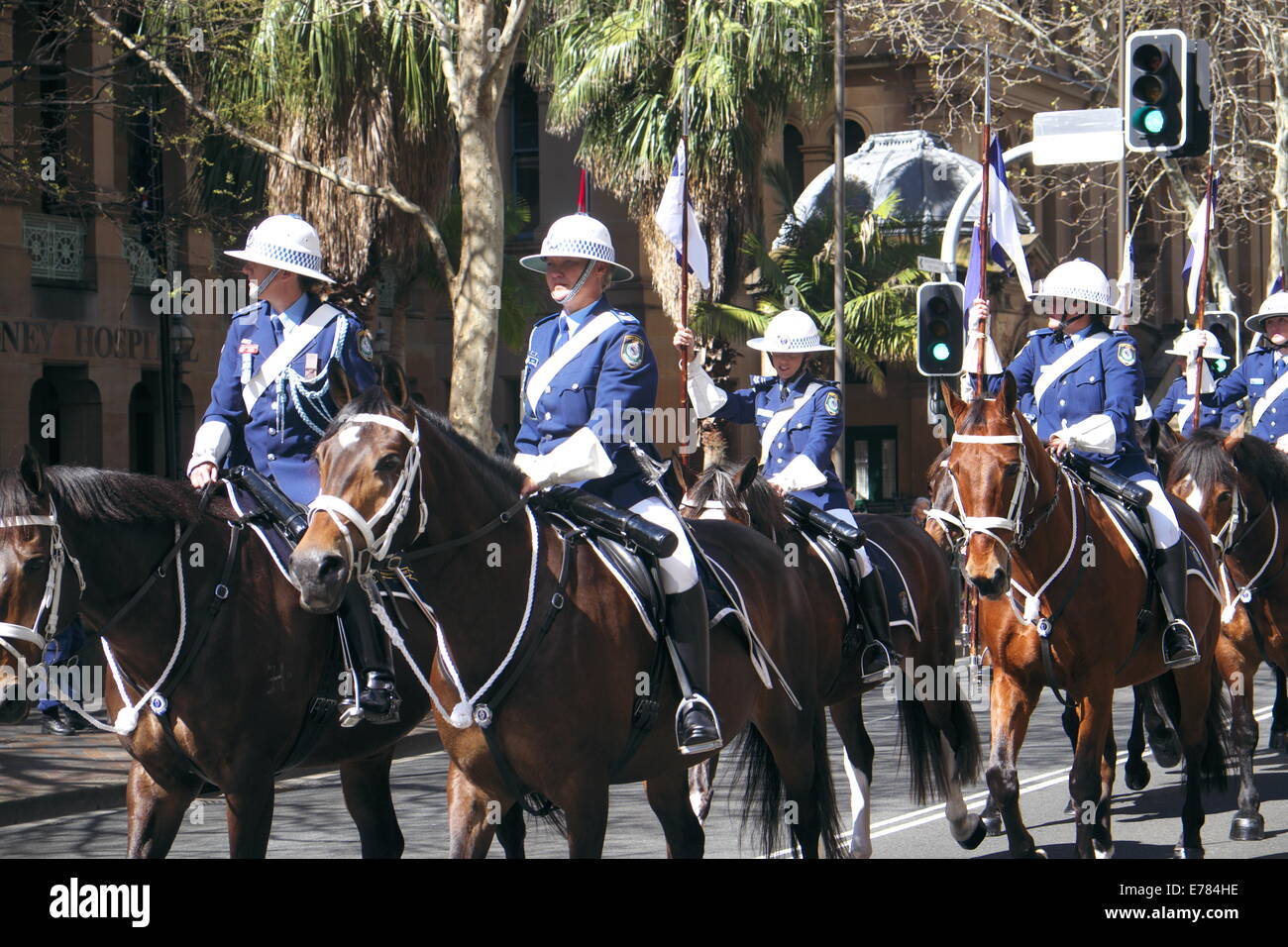Sydney, Australia. 09th Sep, 2014. The Governor of New South Wales, Dame Marie Bashir, is honoured by the New South Wales Parliament as she prepares to retire from public life. Accompanied by an honour guard the Governor officially opened the 55th session of NSW State Parliament Credit:  martin berry/Alamy Live News Stock Photo