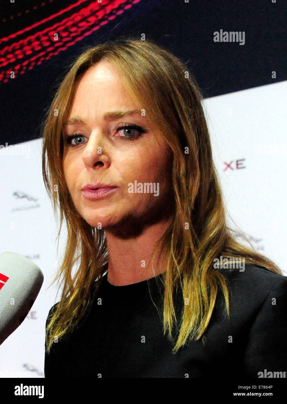 London, UK. 08th Sep, 2014. Stella McCartney attend Jaguar Launch at Earls Court Exhibition Centre London 8th September 2014. Credit:  Peter Phillips/Alamy Live News Stock Photo