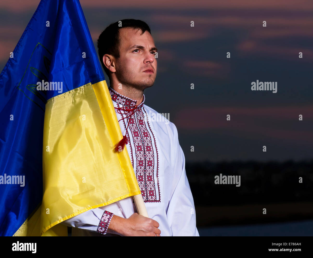 Ukrainian man Stock Photo