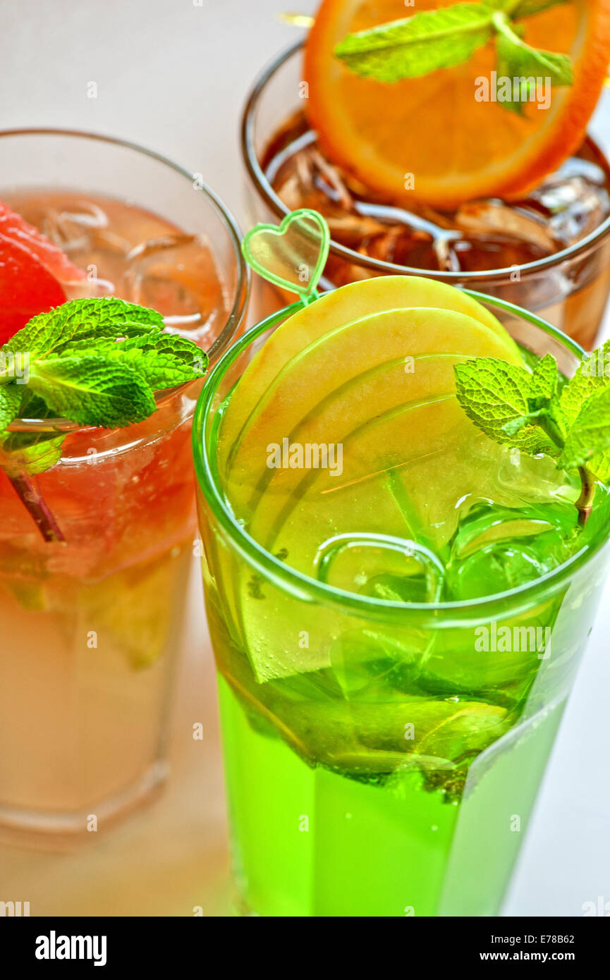 fresh cold tea Stock Photo - Alamy